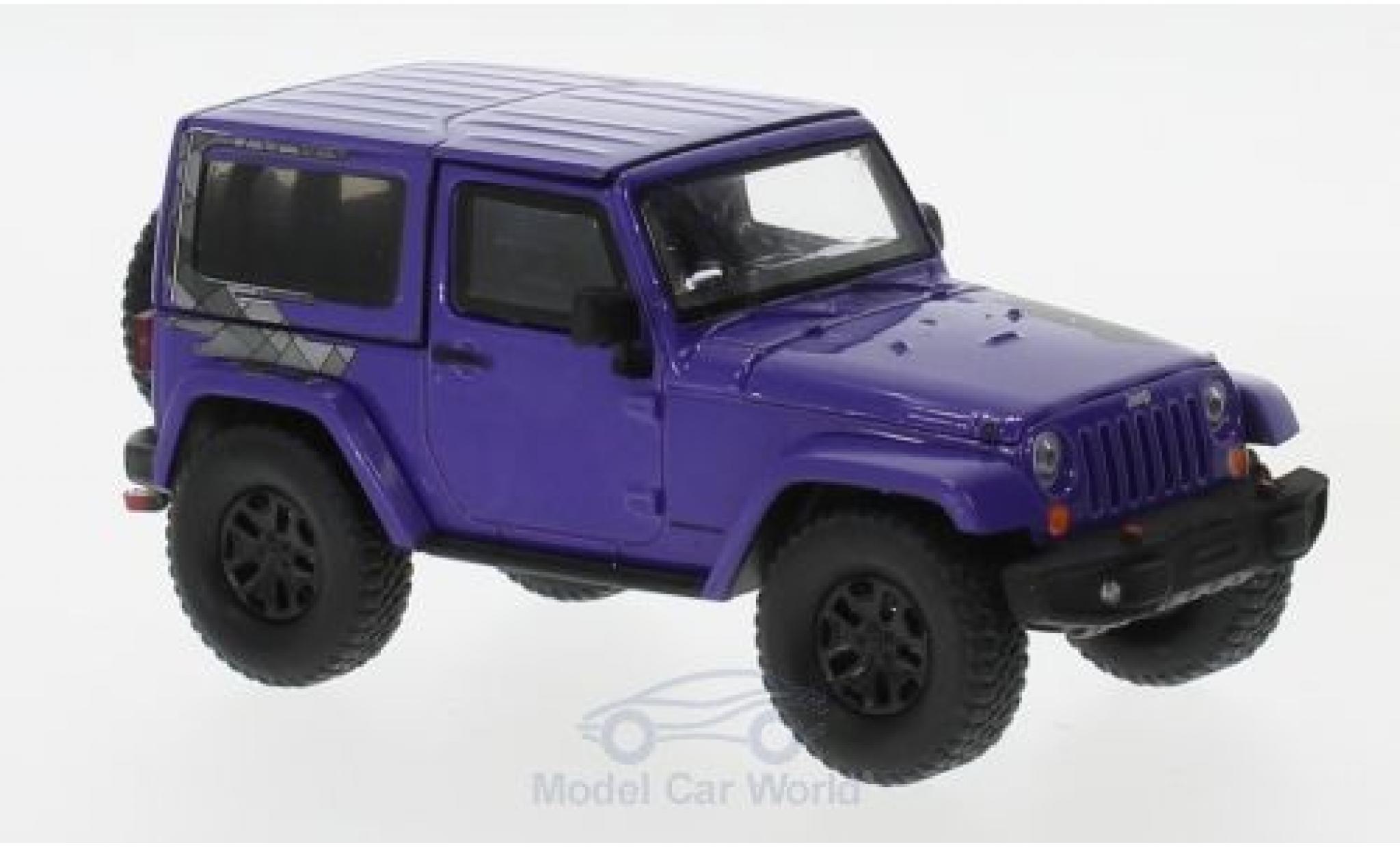 Jeep Wrangler 1/43 Greenlight Winter Edition lila 2017 modelauto