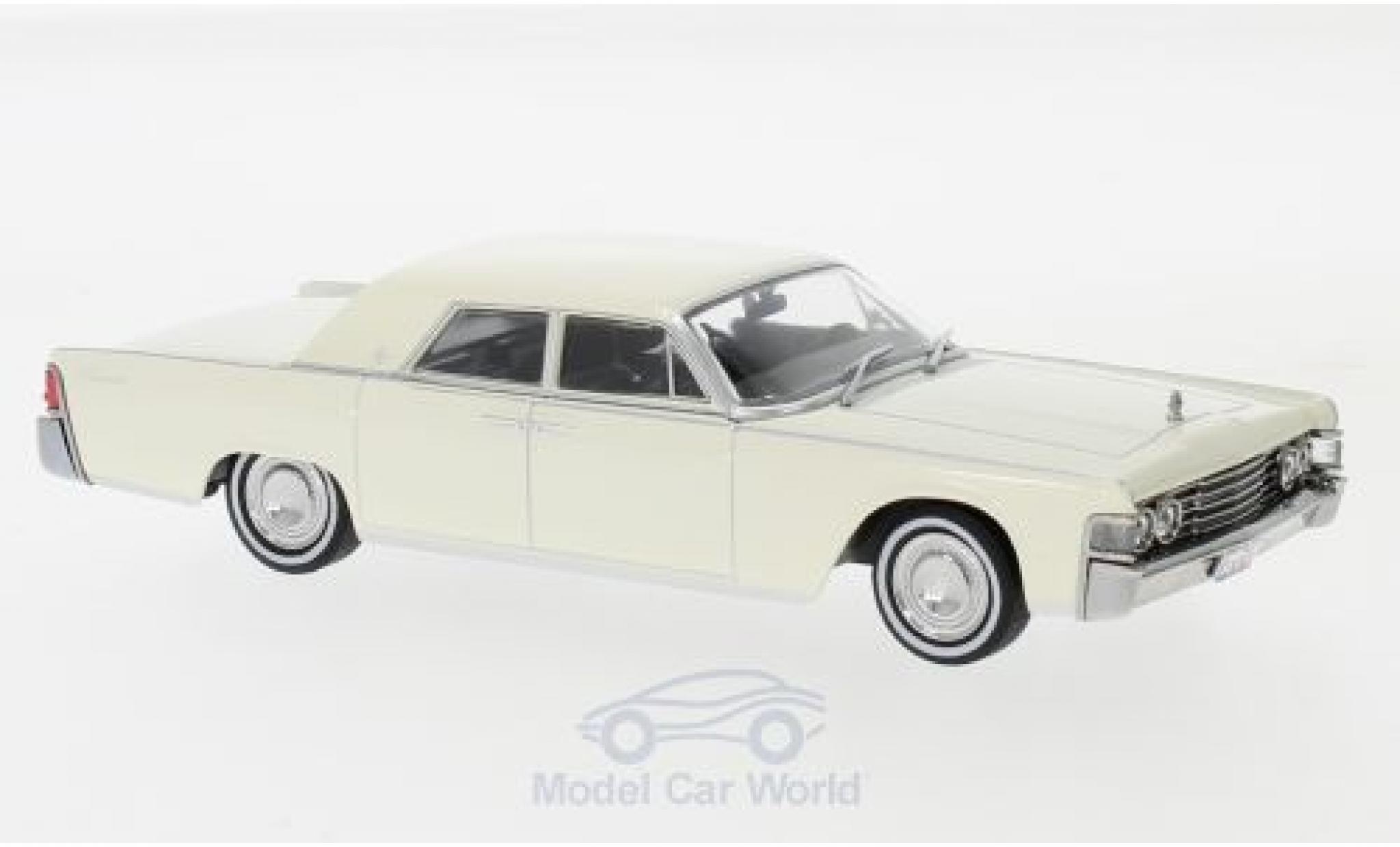 Lincoln Continental 1/43 Greenlight wit 1965 modelauto