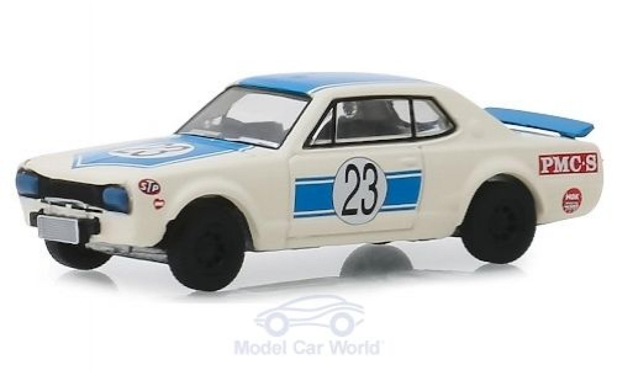 Nissan Skyline 1/64 Greenlight 2000 GT-R RHD No.23 1971 modelauto