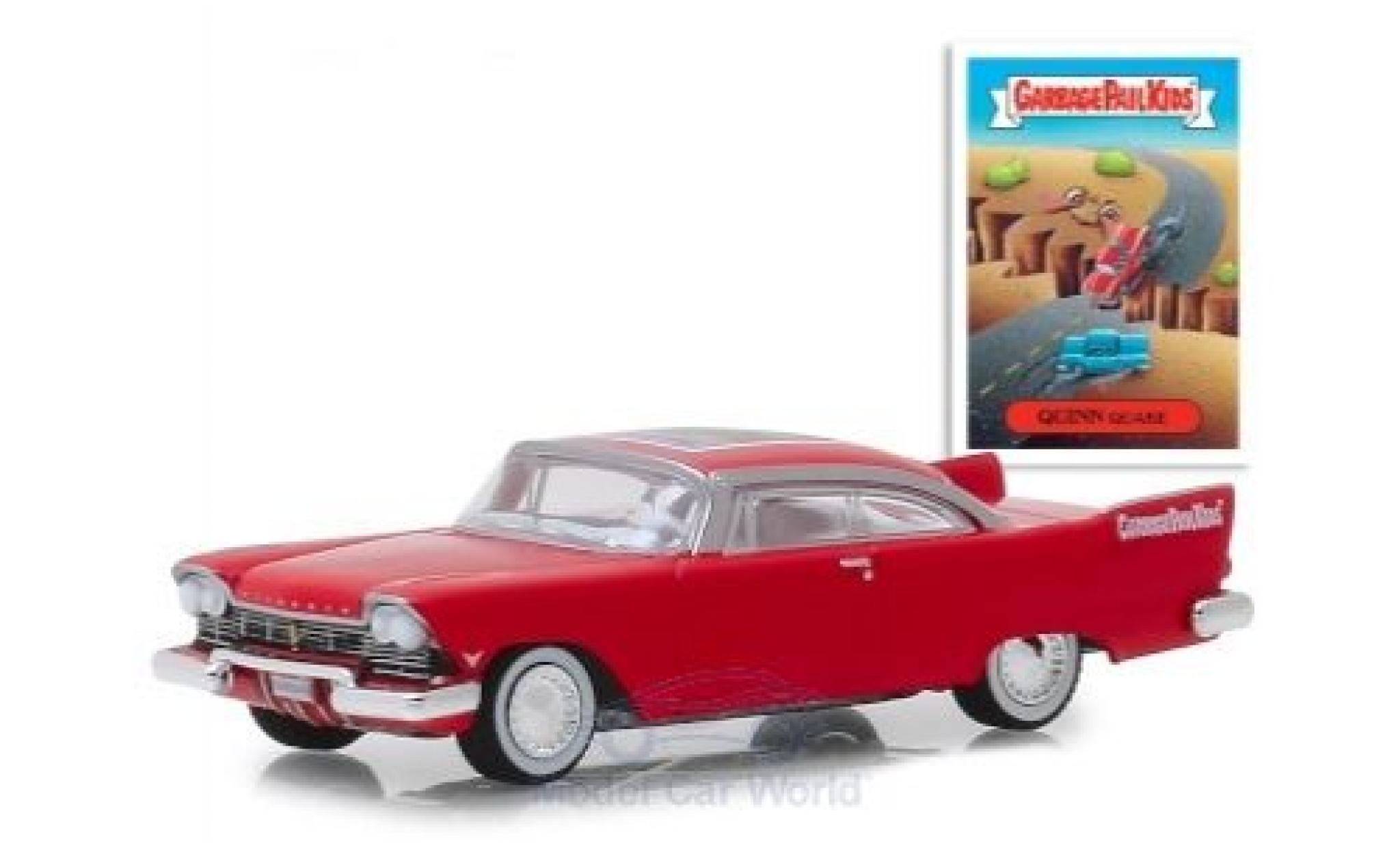 Plymouth Belvedere 1/64 Greenlight GarbagePailKids 1967 Quinn Quake modelauto
