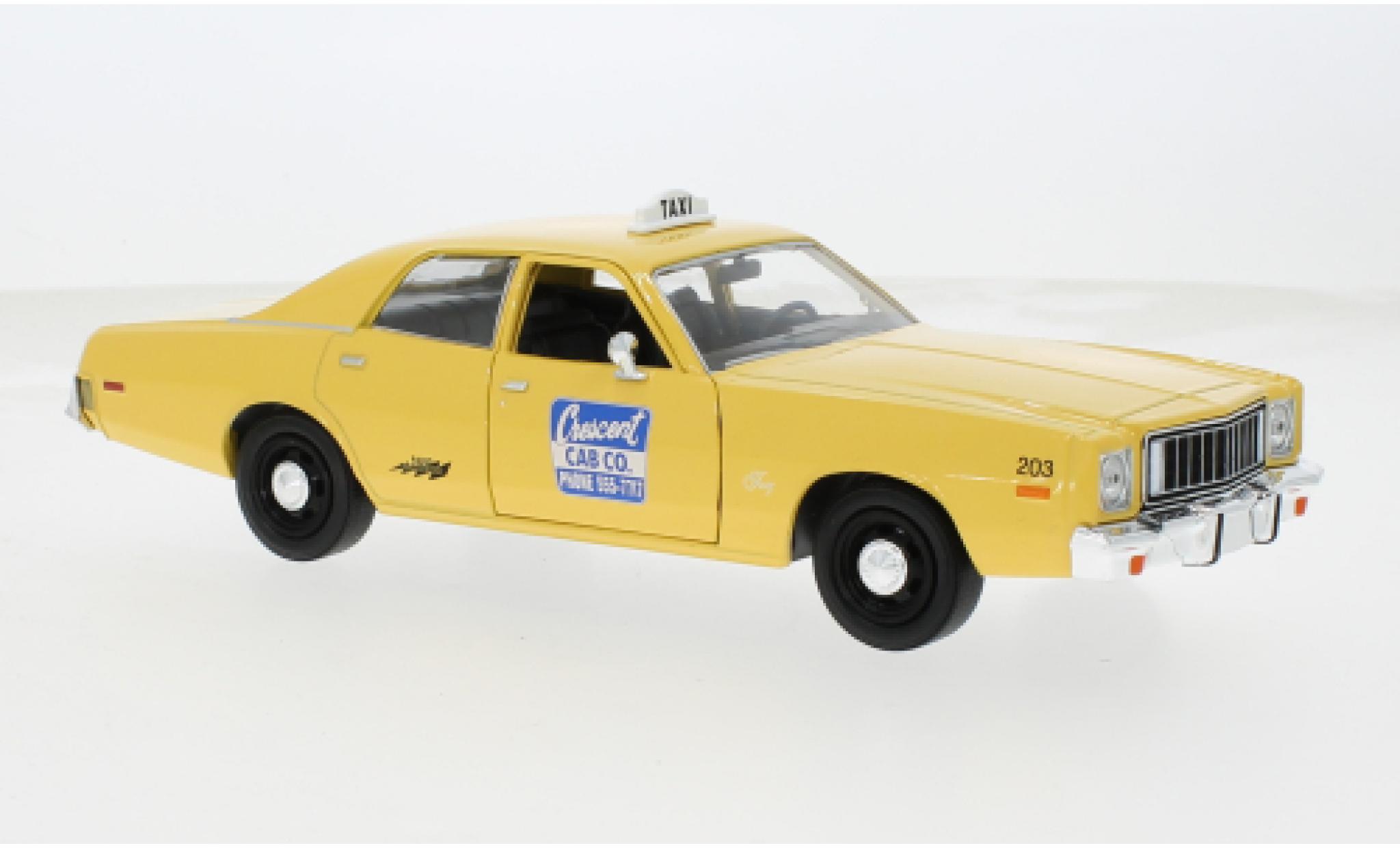 Plymouth Fury 1/24 Greenlight 1975 Taxi (USA) 1:24 modelauto