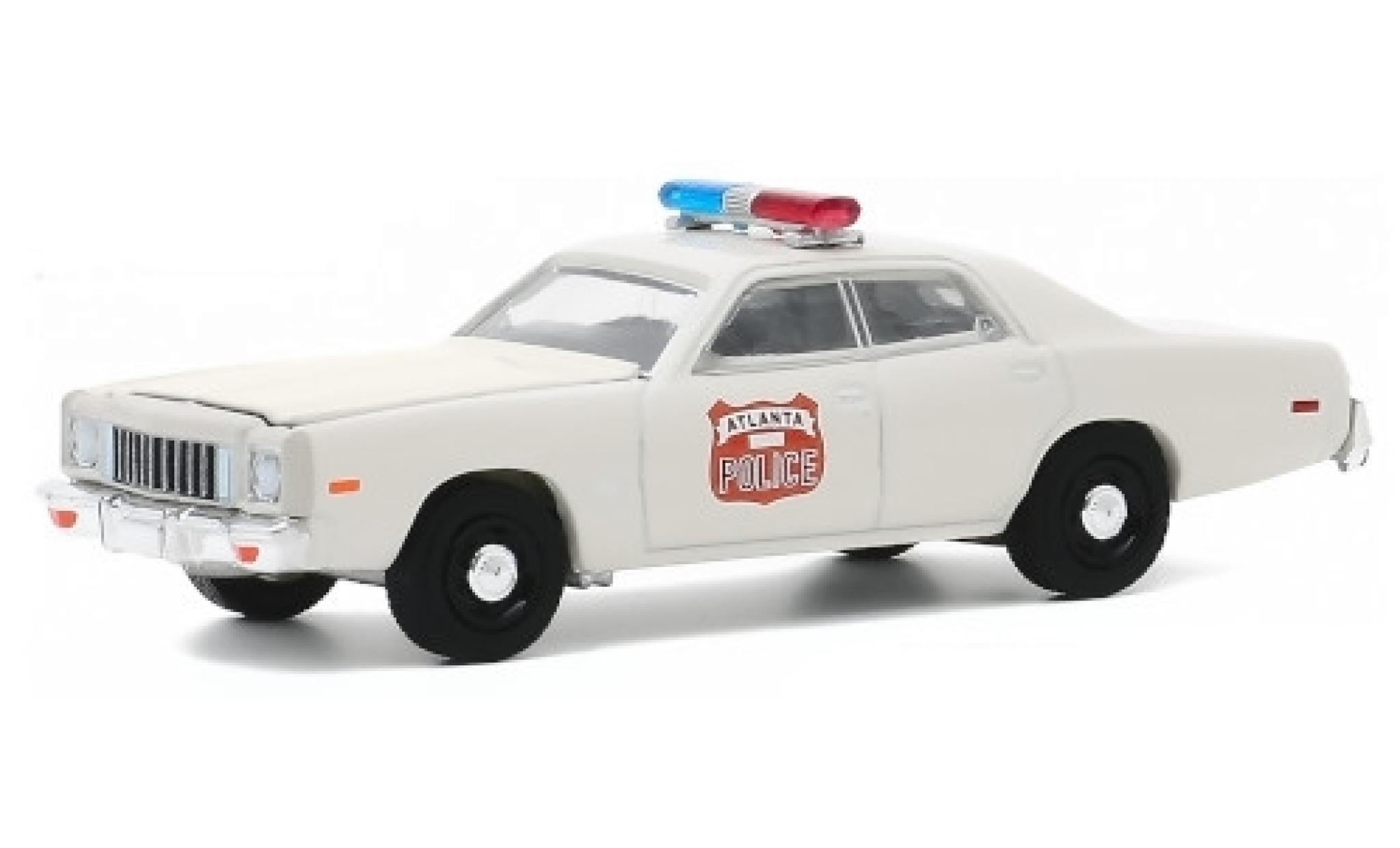 Plymouth Fury 1/64 Greenlight Atlanta Politie 1975 modelauto