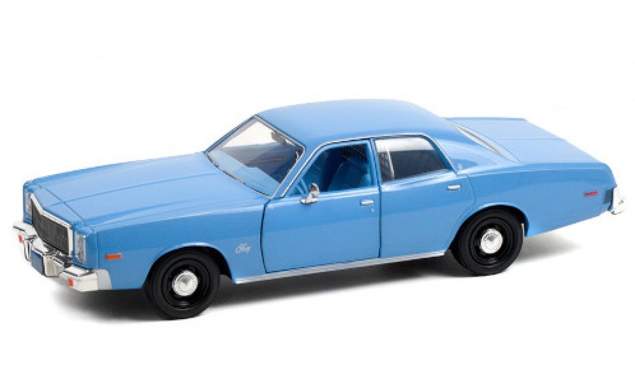 Plymouth Fury 1/24 Greenlight blauw Christine 1977 modelauto