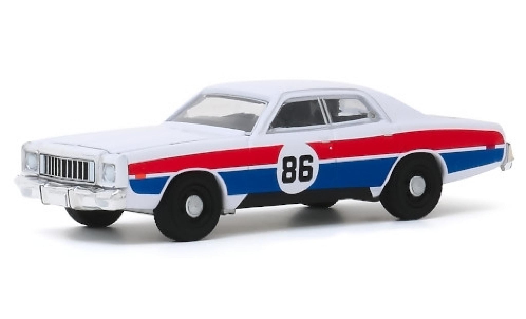 Plymouth Fury 1/64 Greenlight No.86 Hazzard County Road Rally 1976 modelauto