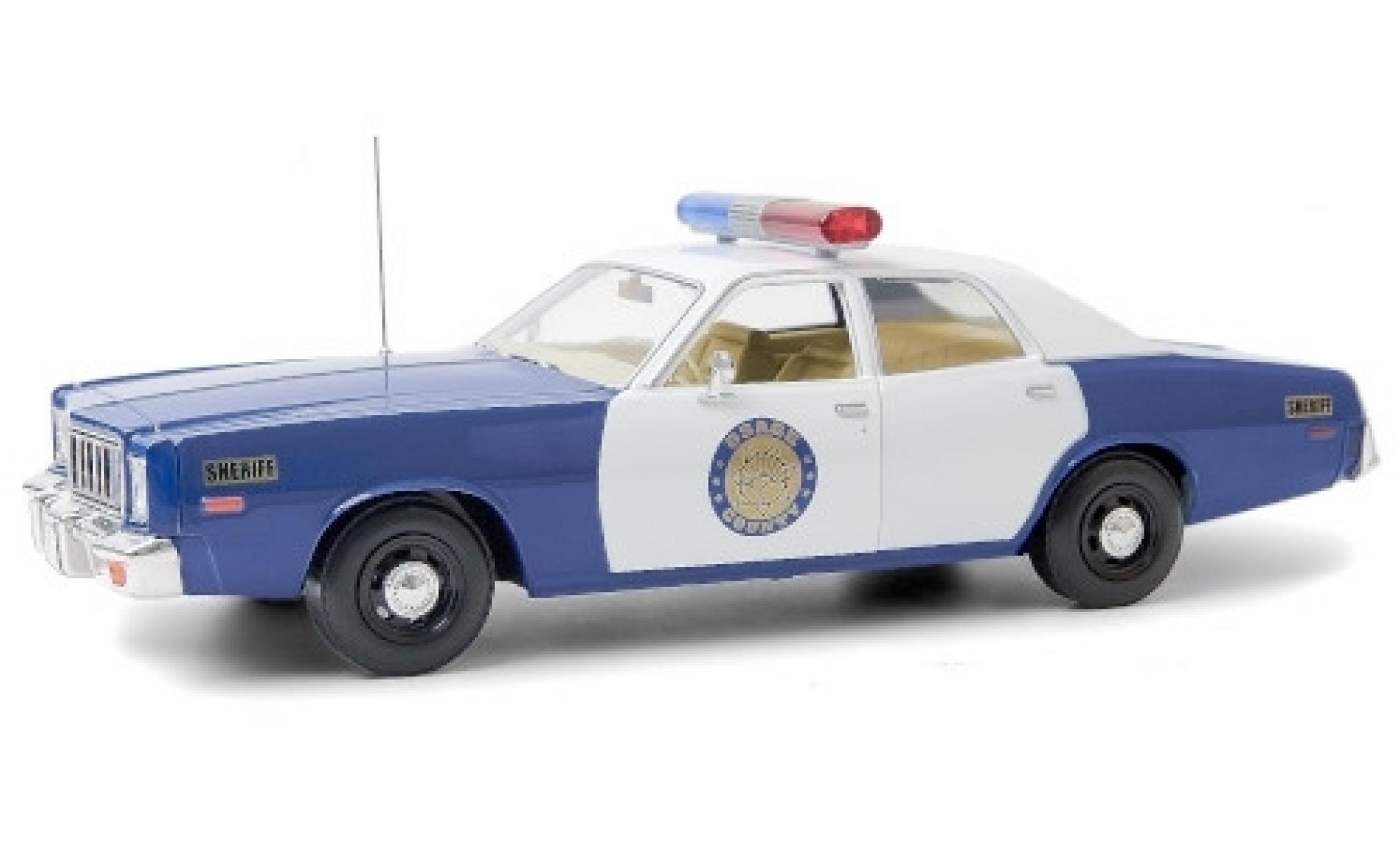 Plymouth Fury 1/64 Greenlight Osage County Sheriff 1975 modelauto