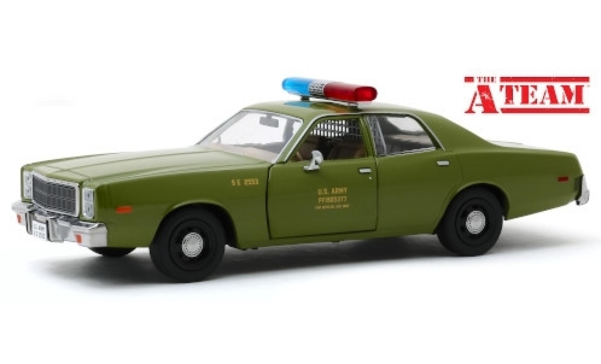 Plymouth Fury 1/24 Greenlight The A-Team 1977 modelauto