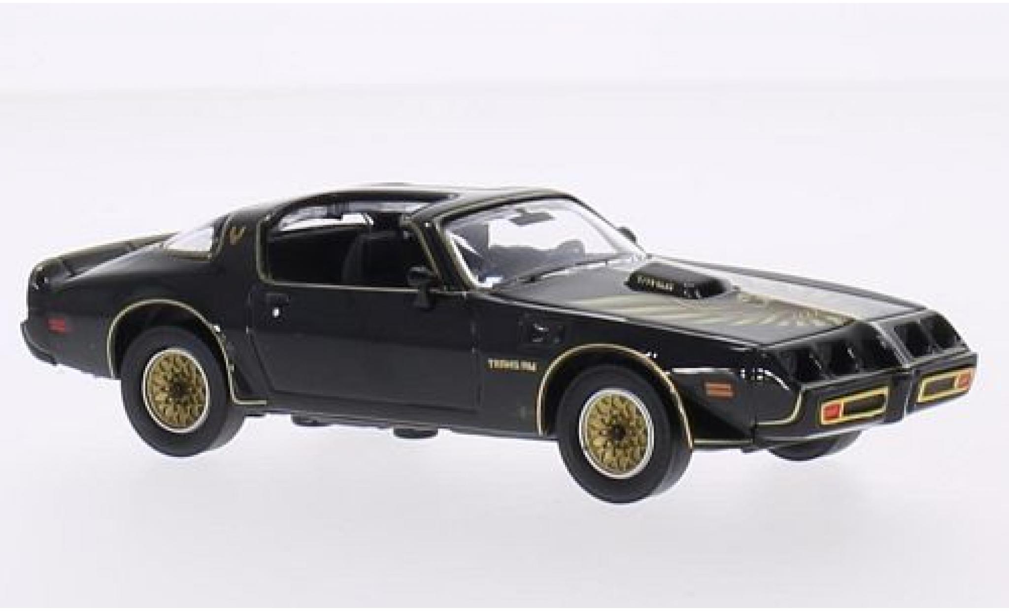 Pontiac Firebird 1/43 Greenlight Trans Am zwart/Dekor Kill Bill 1980 modelauto