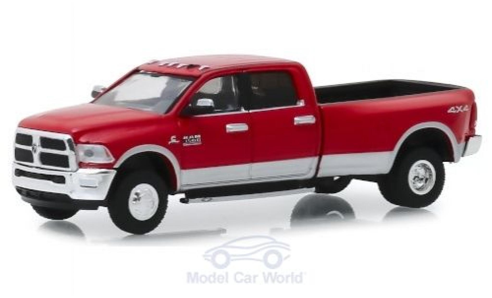 RAM 3 1/64 Greenlight 500 Big Horn Harvest Edition rood 2018 modelauto