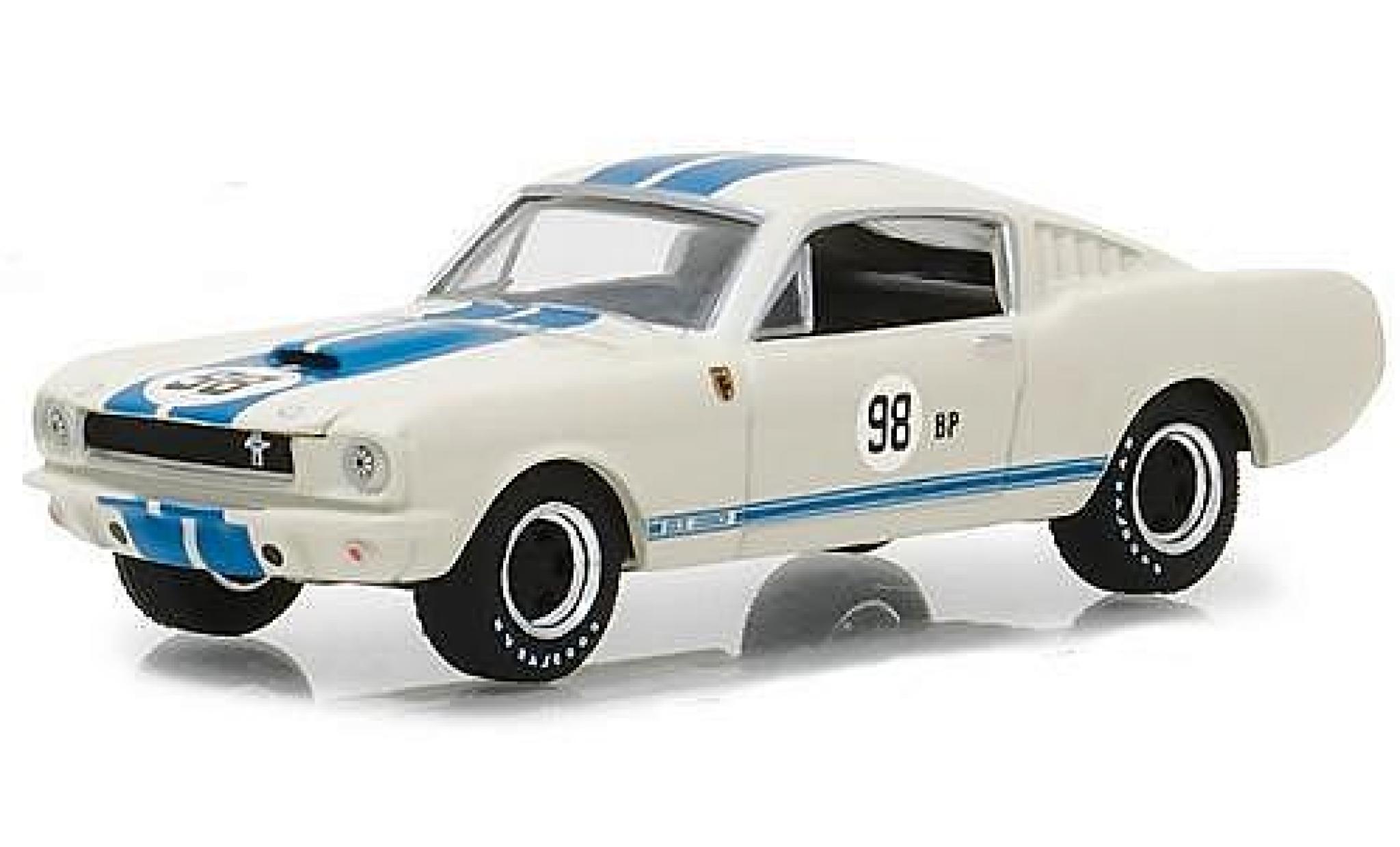 Shelby GT 1/64 Greenlight 350 1965 Terlingua Team Car 98BP modelauto