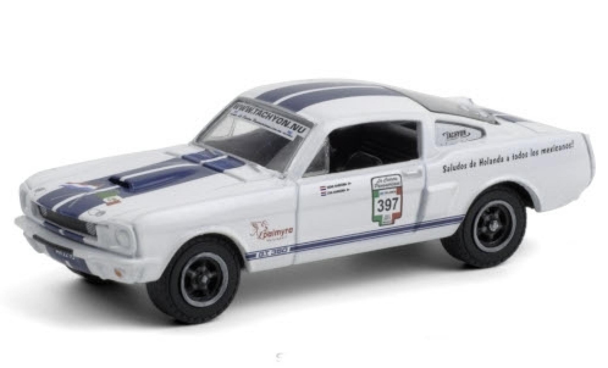 Shelby GT 1/64 Greenlight 350 No.397 Carrera Panamericana Mexico 1965 modelauto