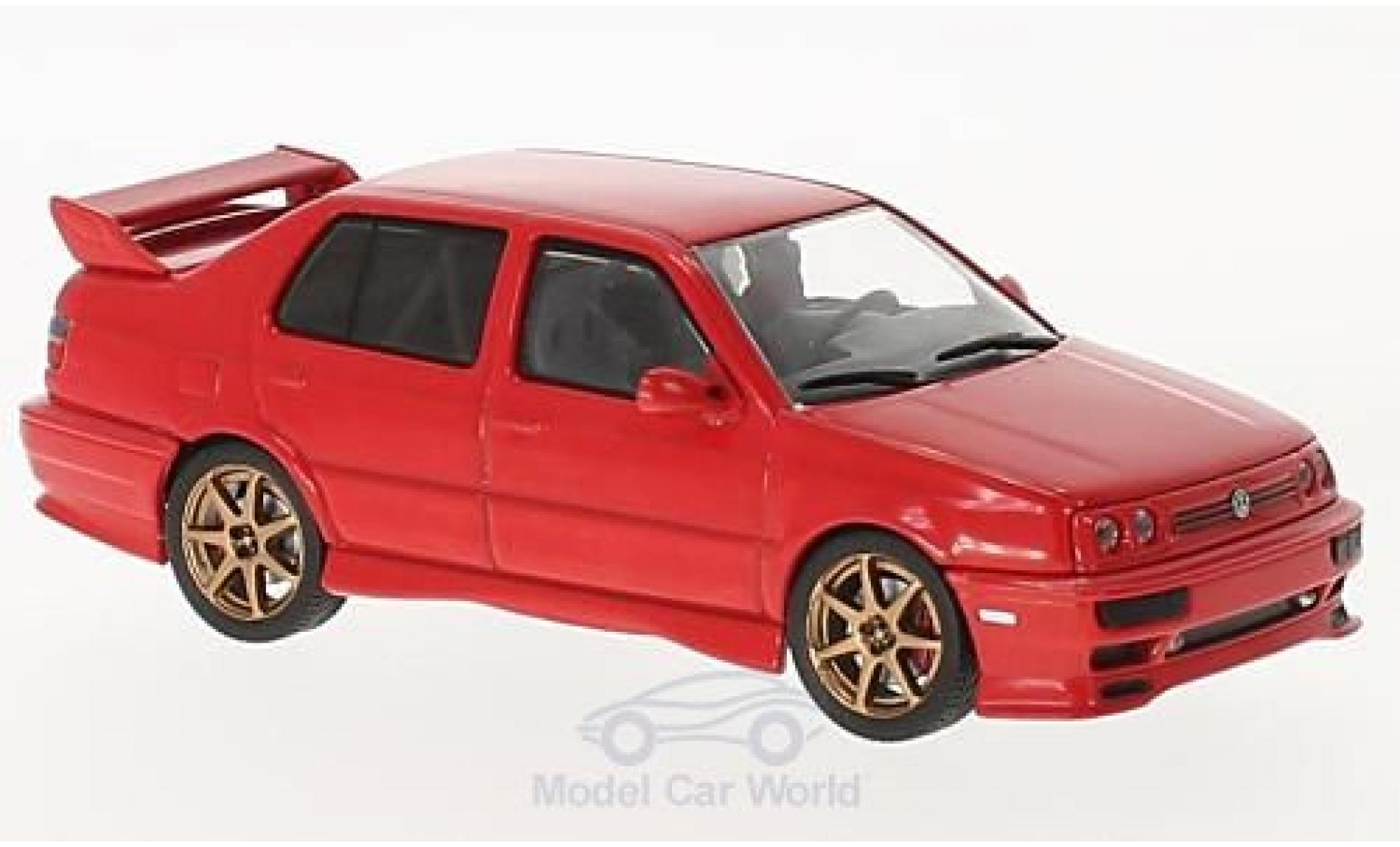 Volkswagen Jetta 1/43 Greenlight A3 rood 1995 modelauto