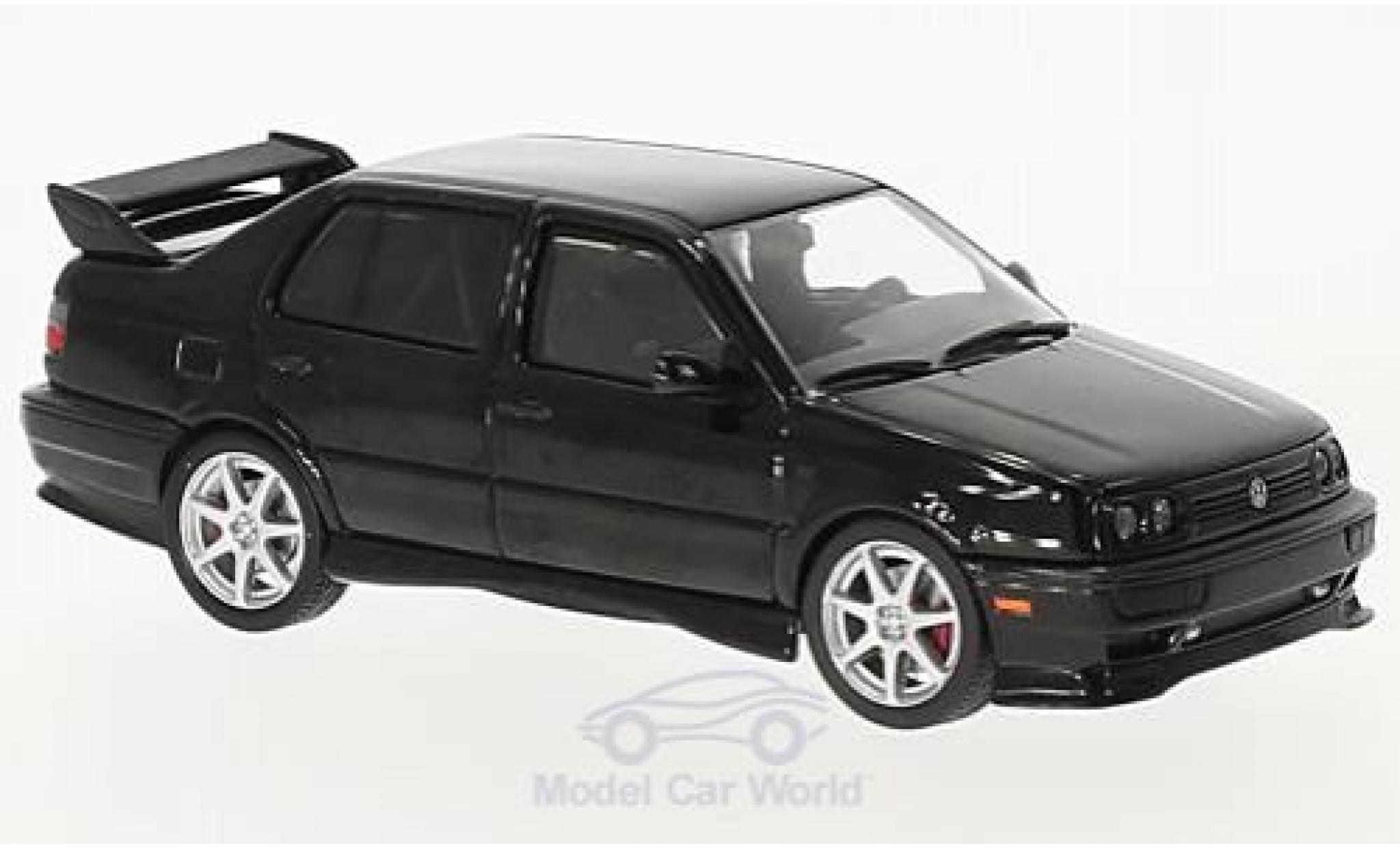 Volkswagen Jetta 1/43 Greenlight A3 zwart 1995 modelauto