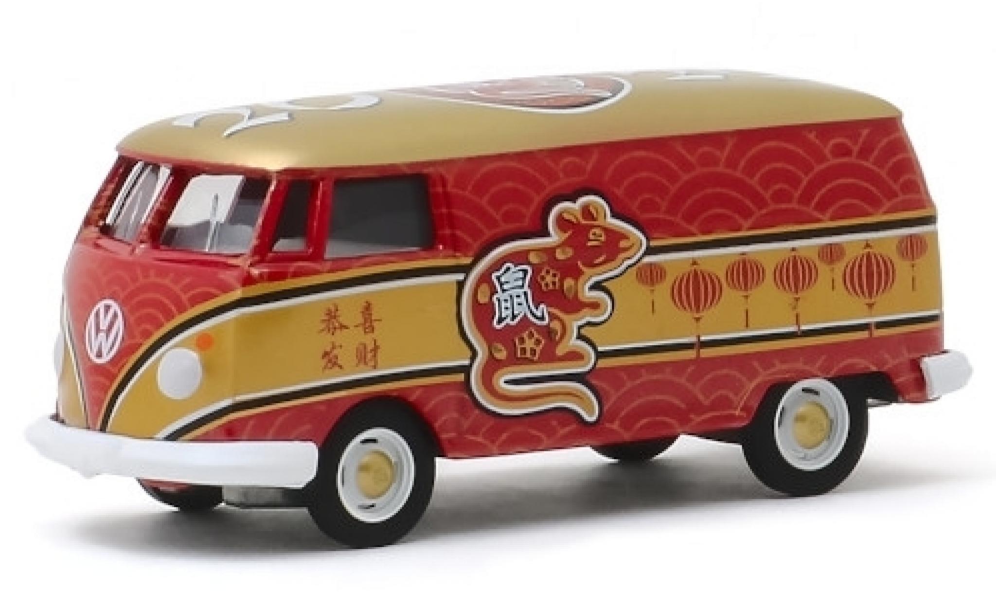 Volkswagen T1 1/64 Greenlight Kasten Type 2 Panel Van modelauto