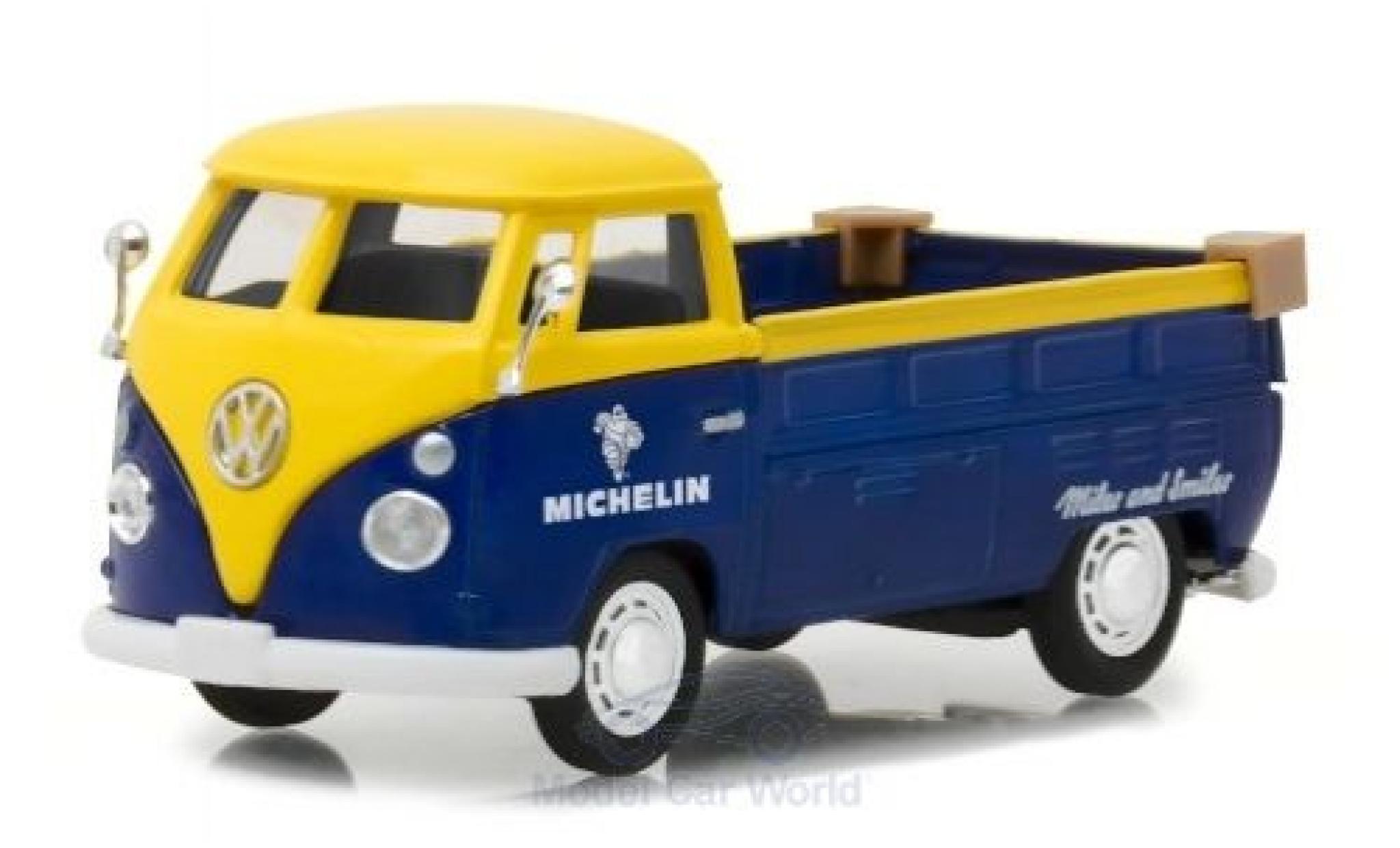 Volkswagen T1 1/43 Greenlight Pickup Michelin modelauto