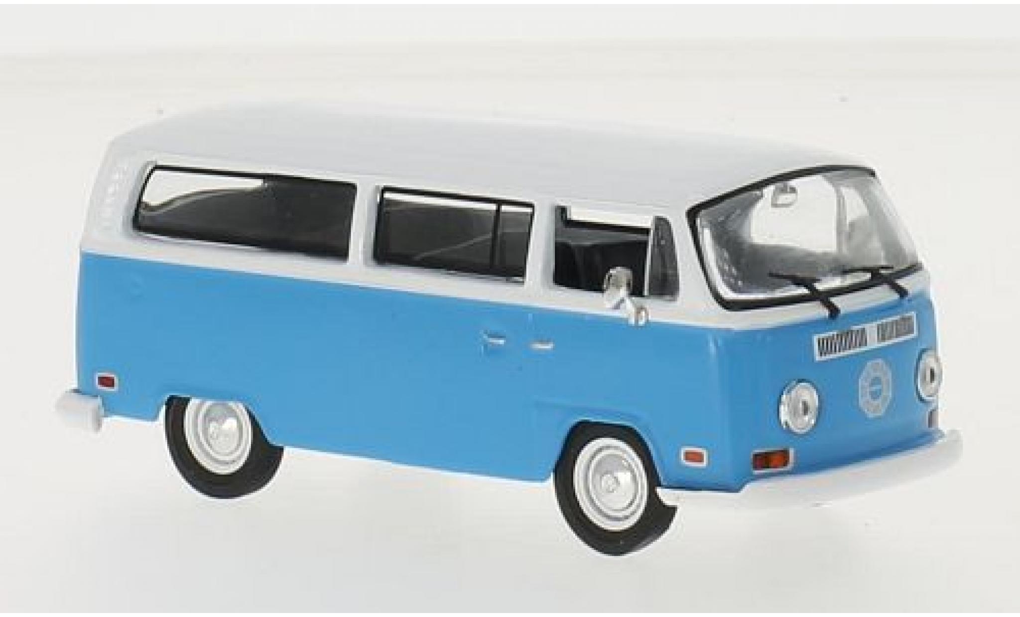Volkswagen T2 1/43 Greenlight Bus blauw/wit Lost 1971 DHARMA Van modelauto