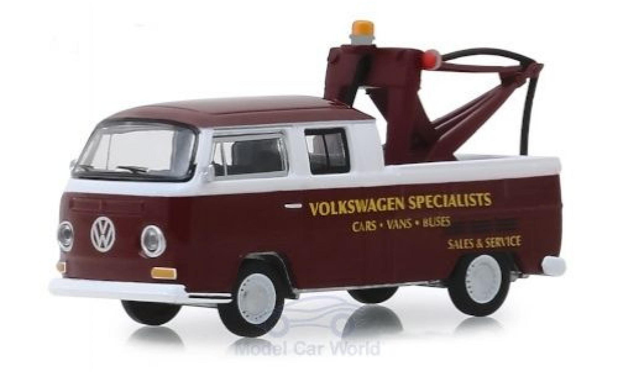 Volkswagen T2 1/64 Greenlight DoKa Abschleppwagen Specialists 1968 modelauto