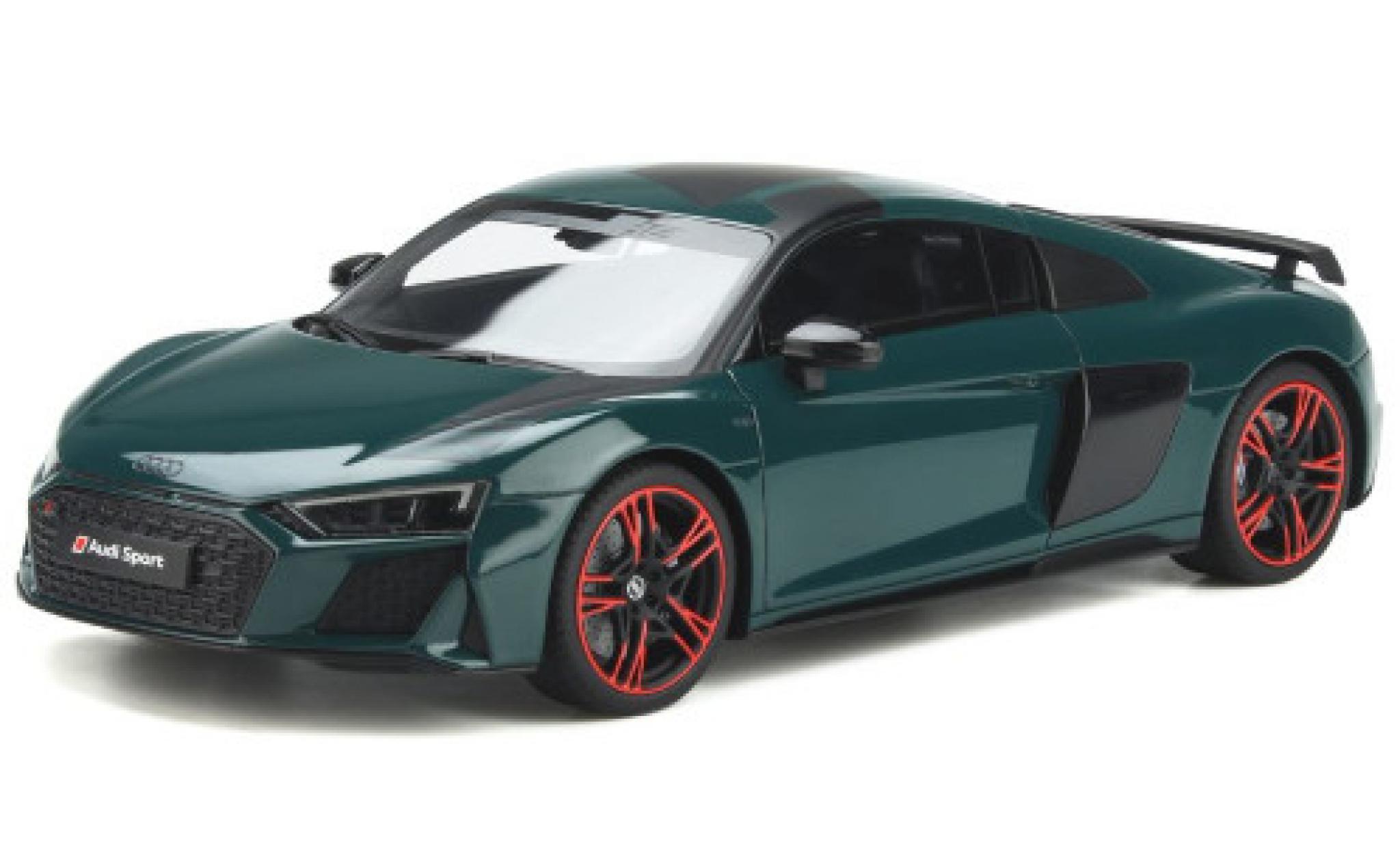 Audi R8 1/18 GT Spirit Green Hell groen 2019 modelauto