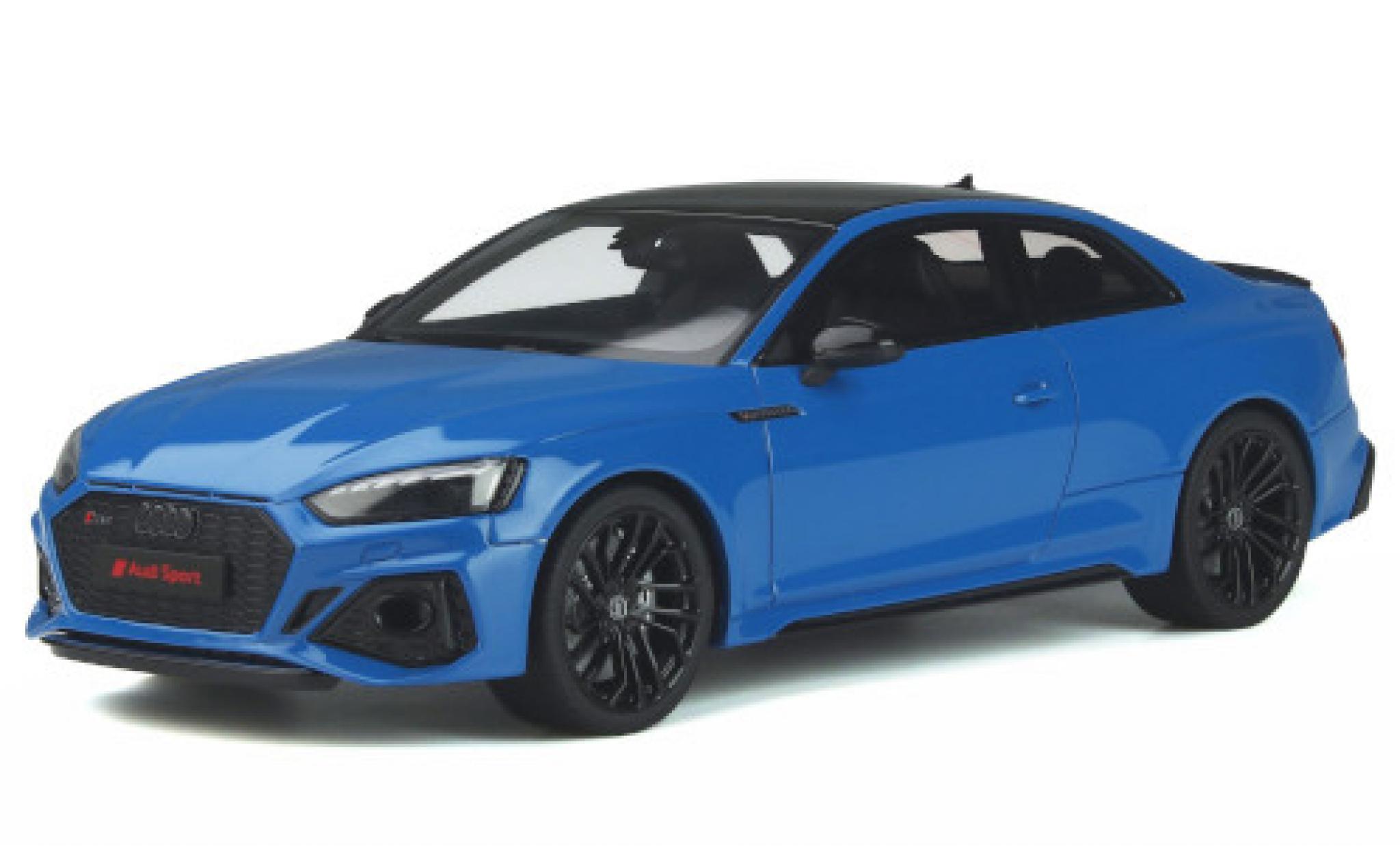 Audi RS5 1/18 GT Spirit Coupe (F5) blauw 2020 modelauto