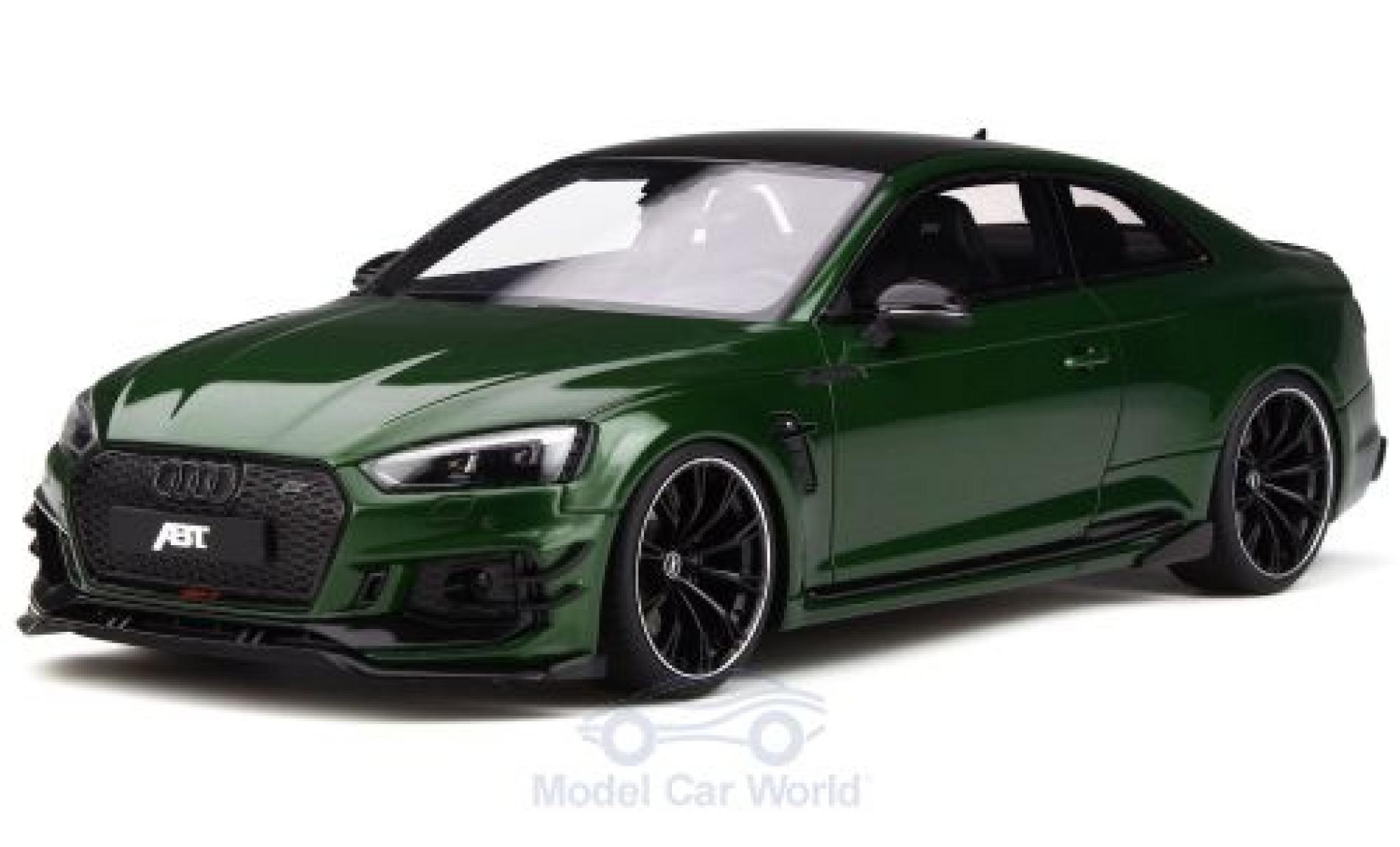 Audi RS5 1/18 GT Spirit -R groen 2018 modelauto