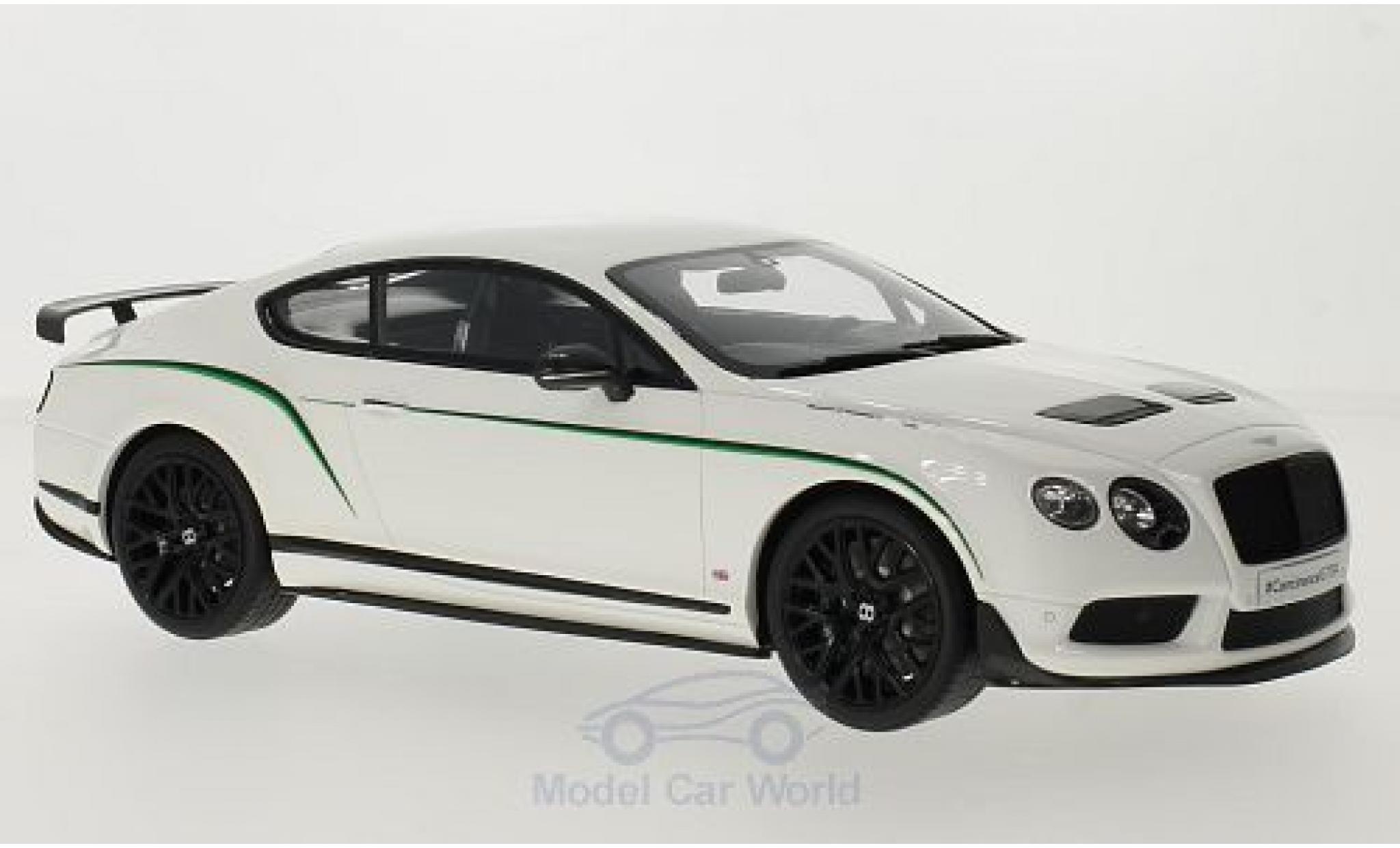 Bentley Continental T 1/18 GT Spirit GT 3-R wit/Dekor modelauto