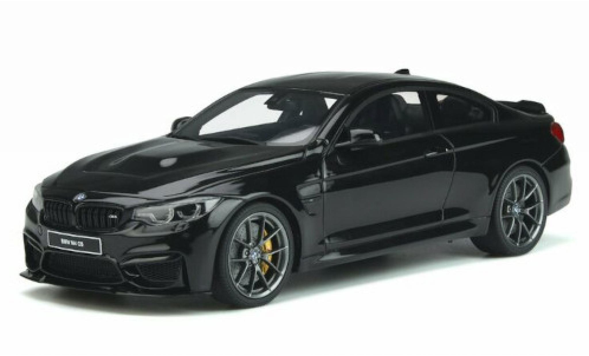Bmw M4 1/18 GT Spirit (F82) CS zwart 2017 modelauto