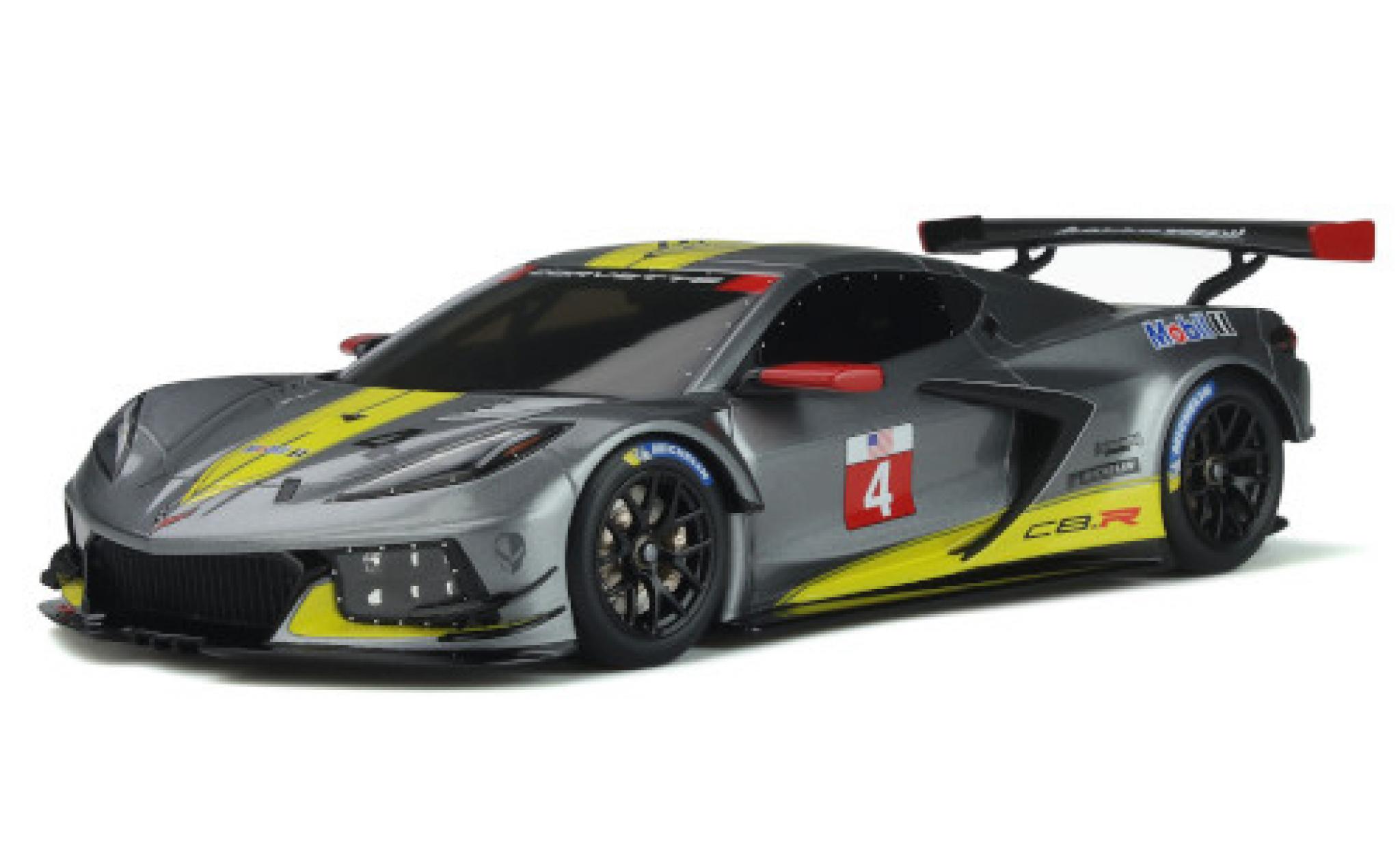 Chevrolet Corvette 1/18 GT Spirit C8.R No.4 2020 v&eacute;hicule de pr&eacute;sentation modelauto