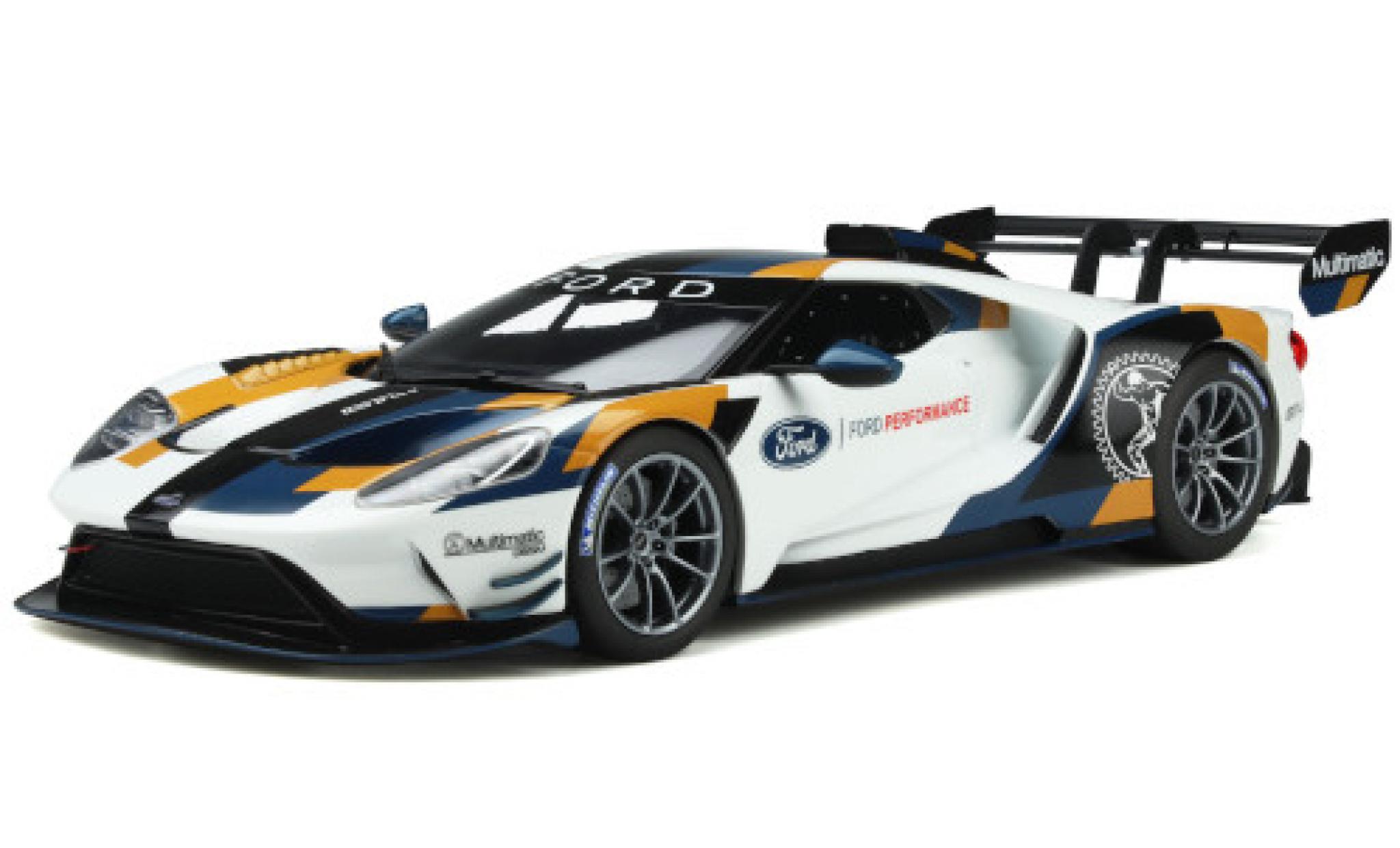 Ford GT 1/18 GT Spirit MK II Multimatic wit/Dekor 2020 modelauto