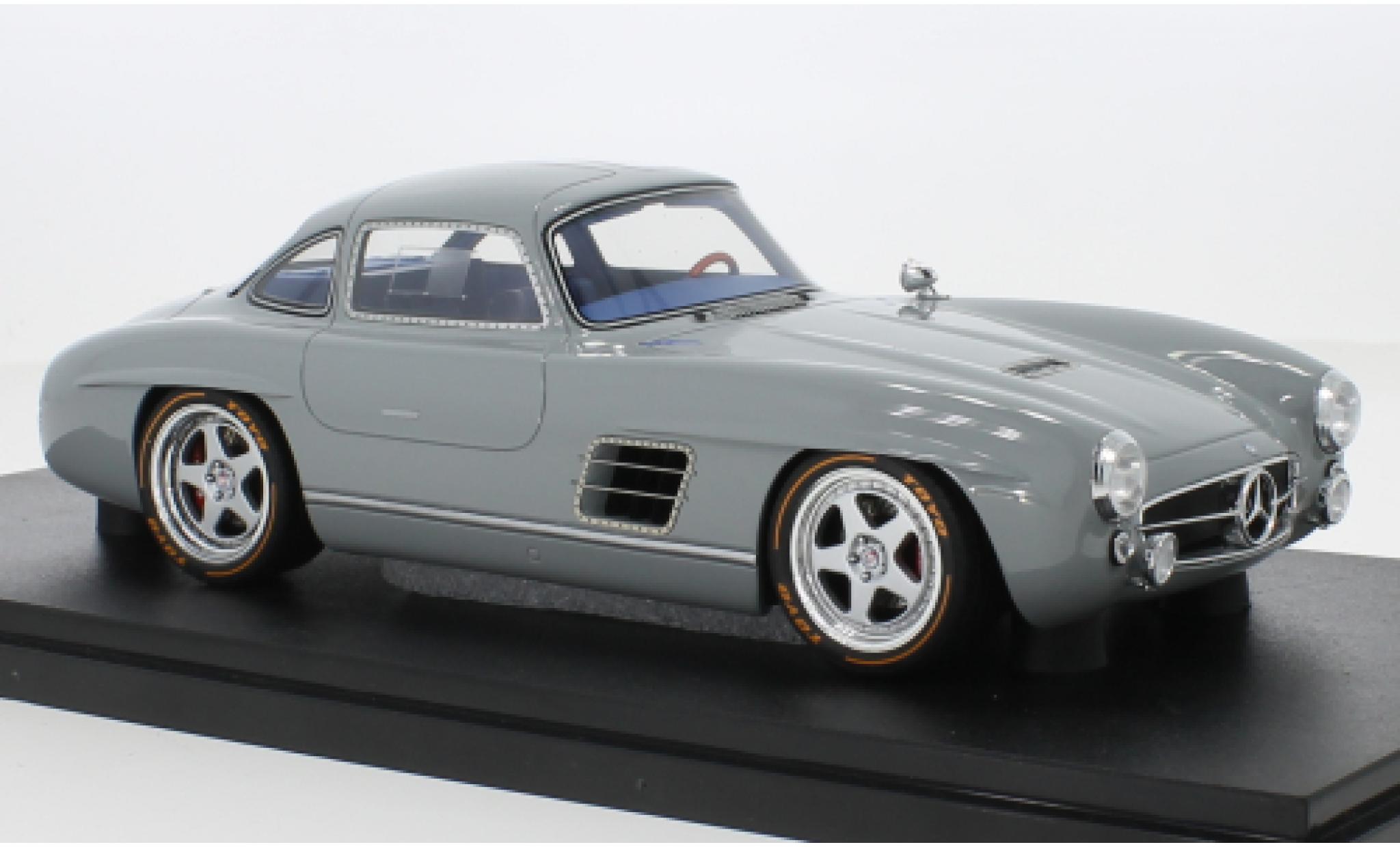 Mercedes CLA 1/18 GT Spirit S-Klub Gullwing grijs clair 2021 modelauto