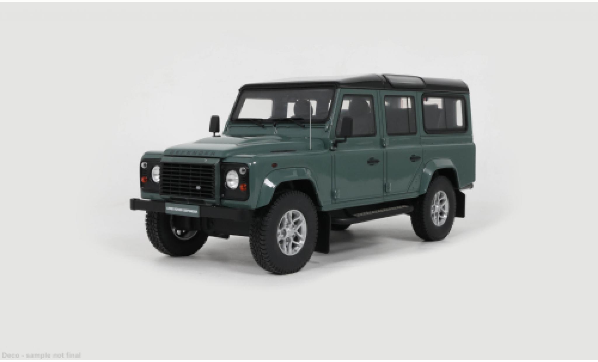 Land Rover Defender 1/18 GT Spirit 3 groen 2016 1:18 modelauto