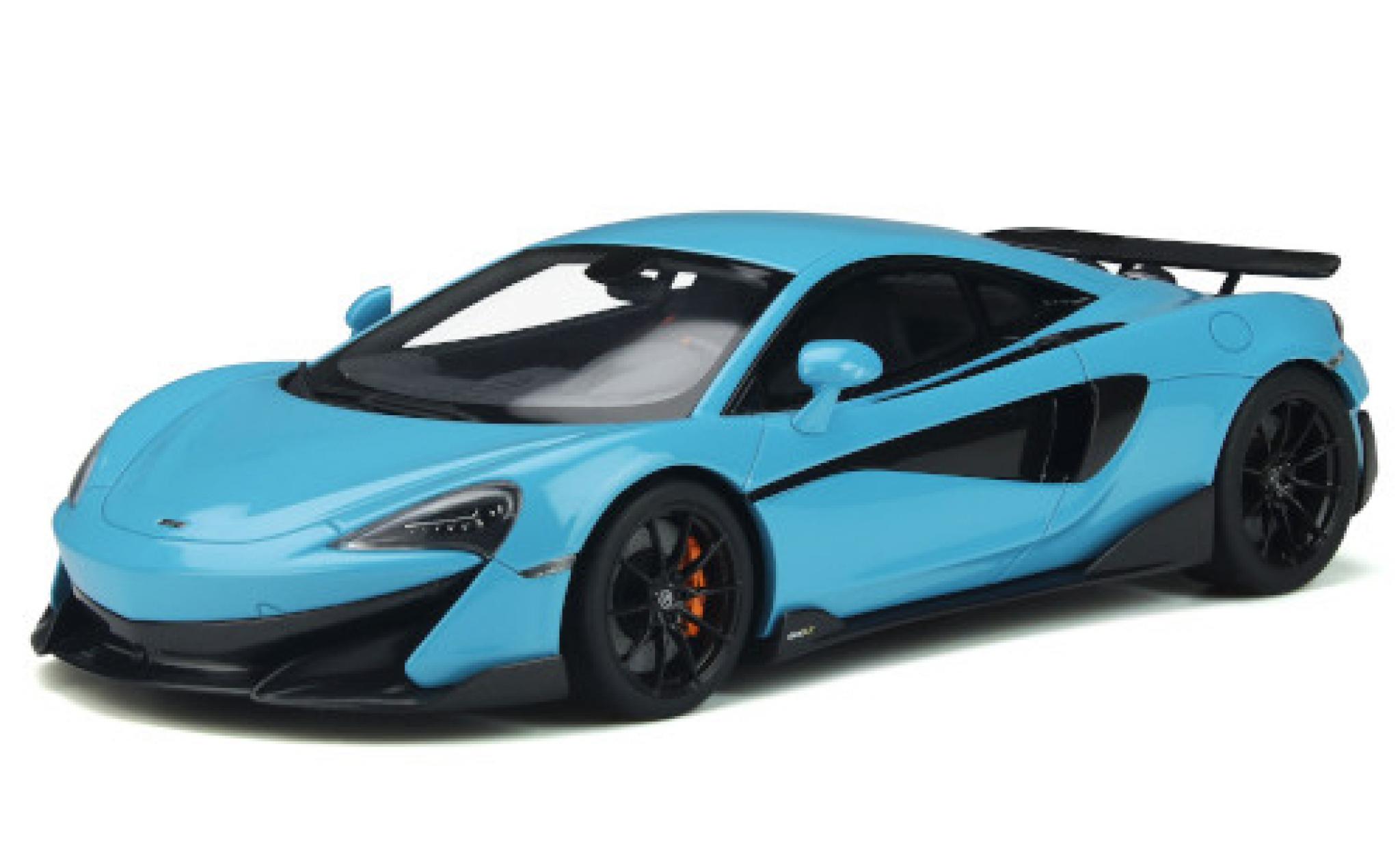 McLaren 600 1/18 GT Spirit LT blauw 2018 modelauto