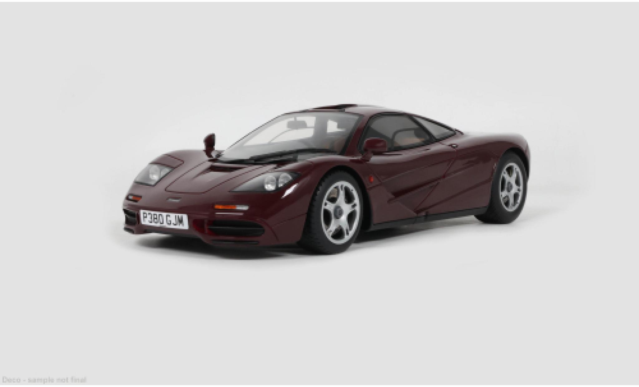 McLaren F1 1/18 GT Spirit rood 1992 1:18 modelauto