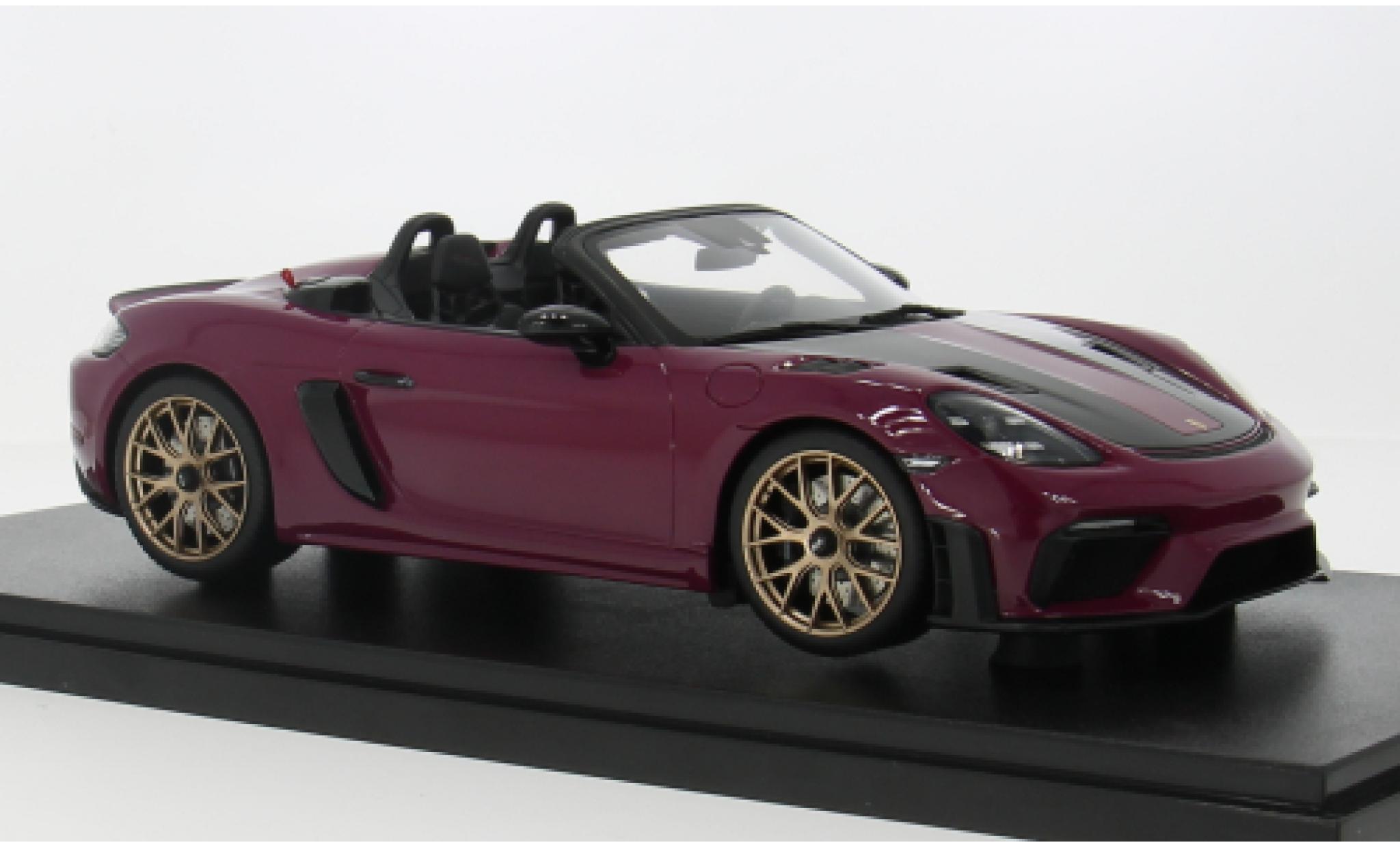 Porsche 718 1/18 GT Spirit Spyder RS roze 2023 1:18 modelauto