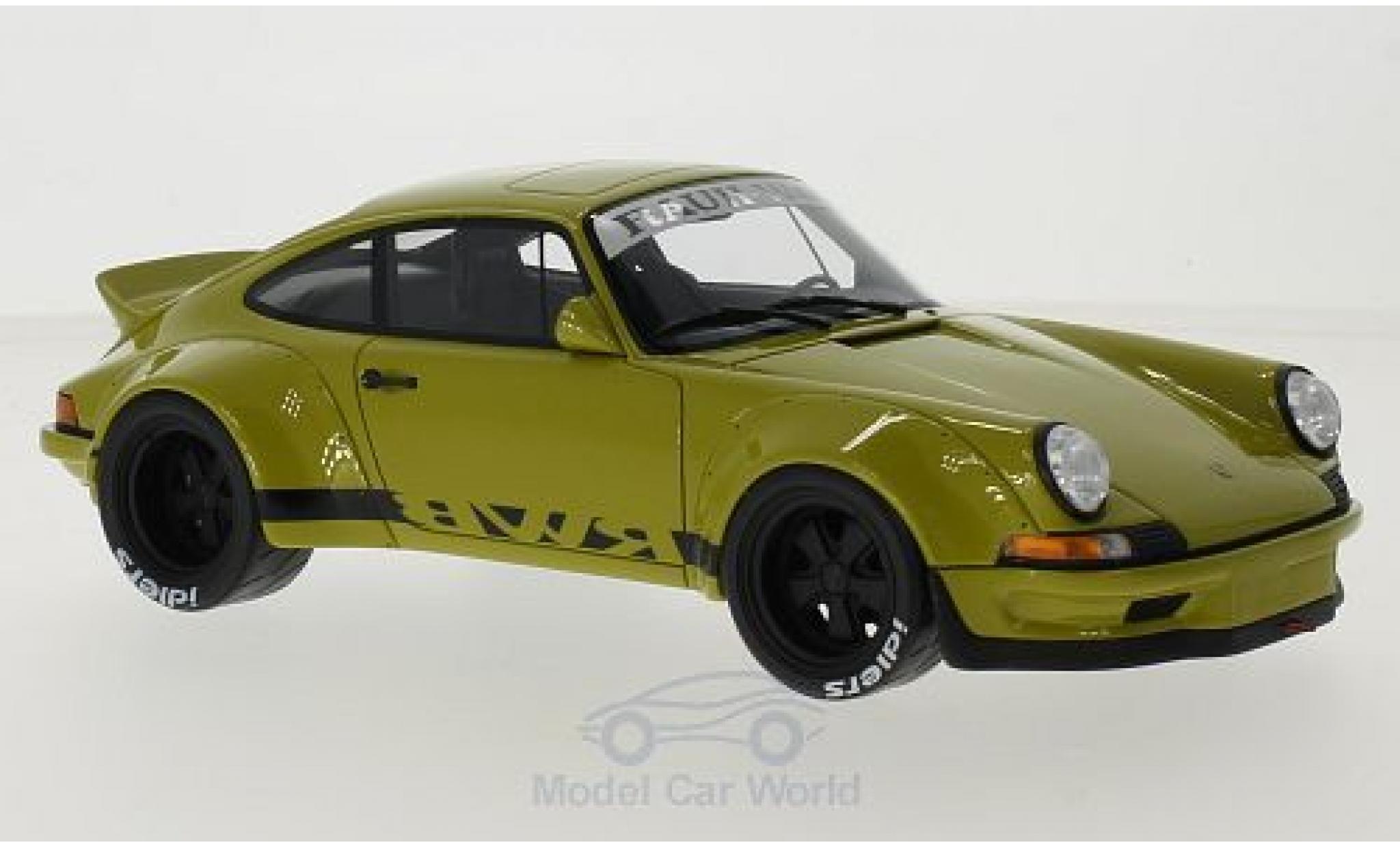 Porsche 930 RWB 1/18 GT Spirit 911 () by RWB oliv/Dekor 1973 modelauto