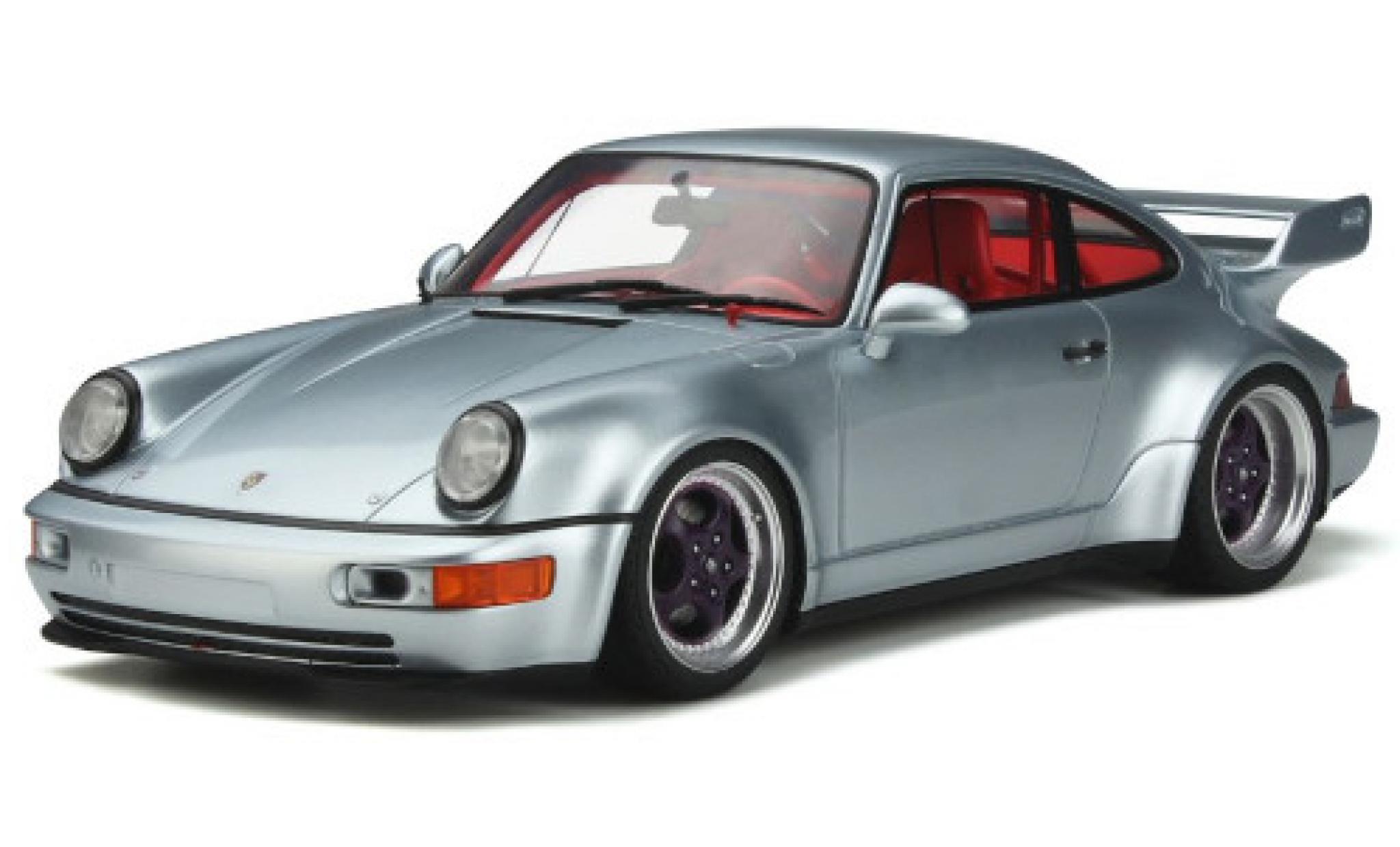 Porsche 964 1/18 GT Spirit 911 () 3.8 grijs 1990 modelauto