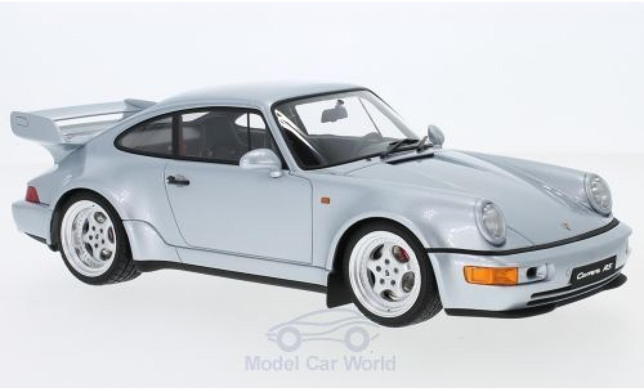 Porsche 964 RS 1/18 GT Spirit 911 () Carrera RS 3.8 grijs modelauto
