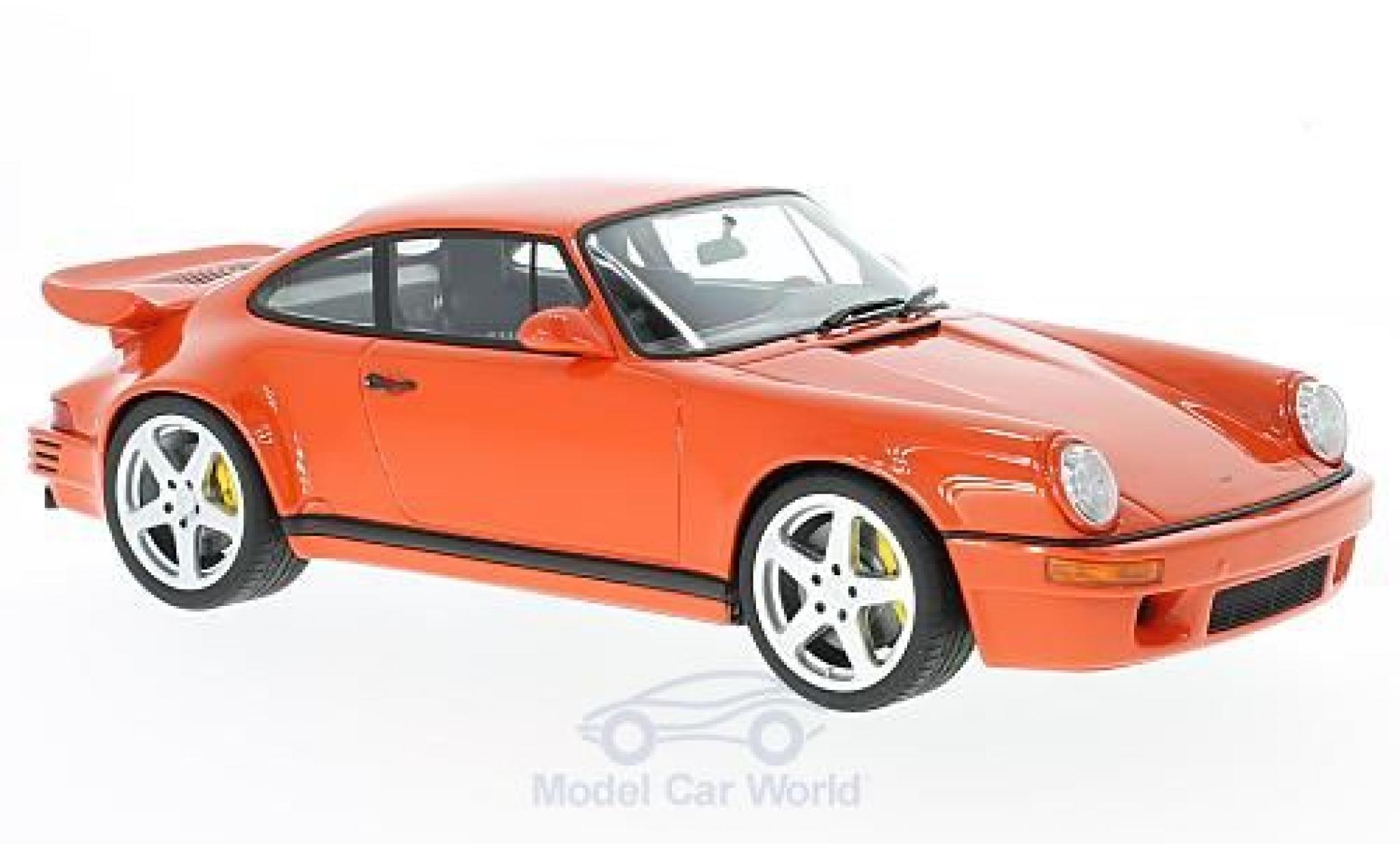 Porsche 964 RUF 1/18 GT Spirit 911 () SCR 4.2 RUF oranje modelauto