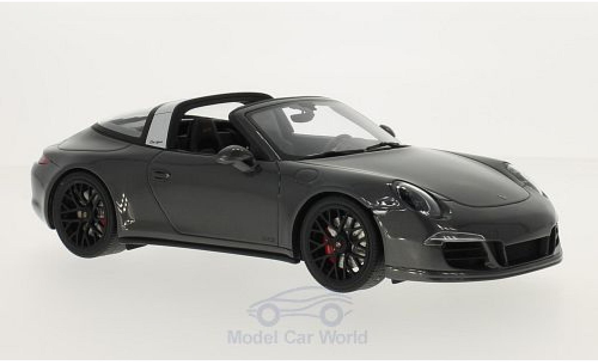 Porsche 991 Targa 1/18 GT Spirit 911 () Targa 4 GTS anthrazit 2016 modelauto