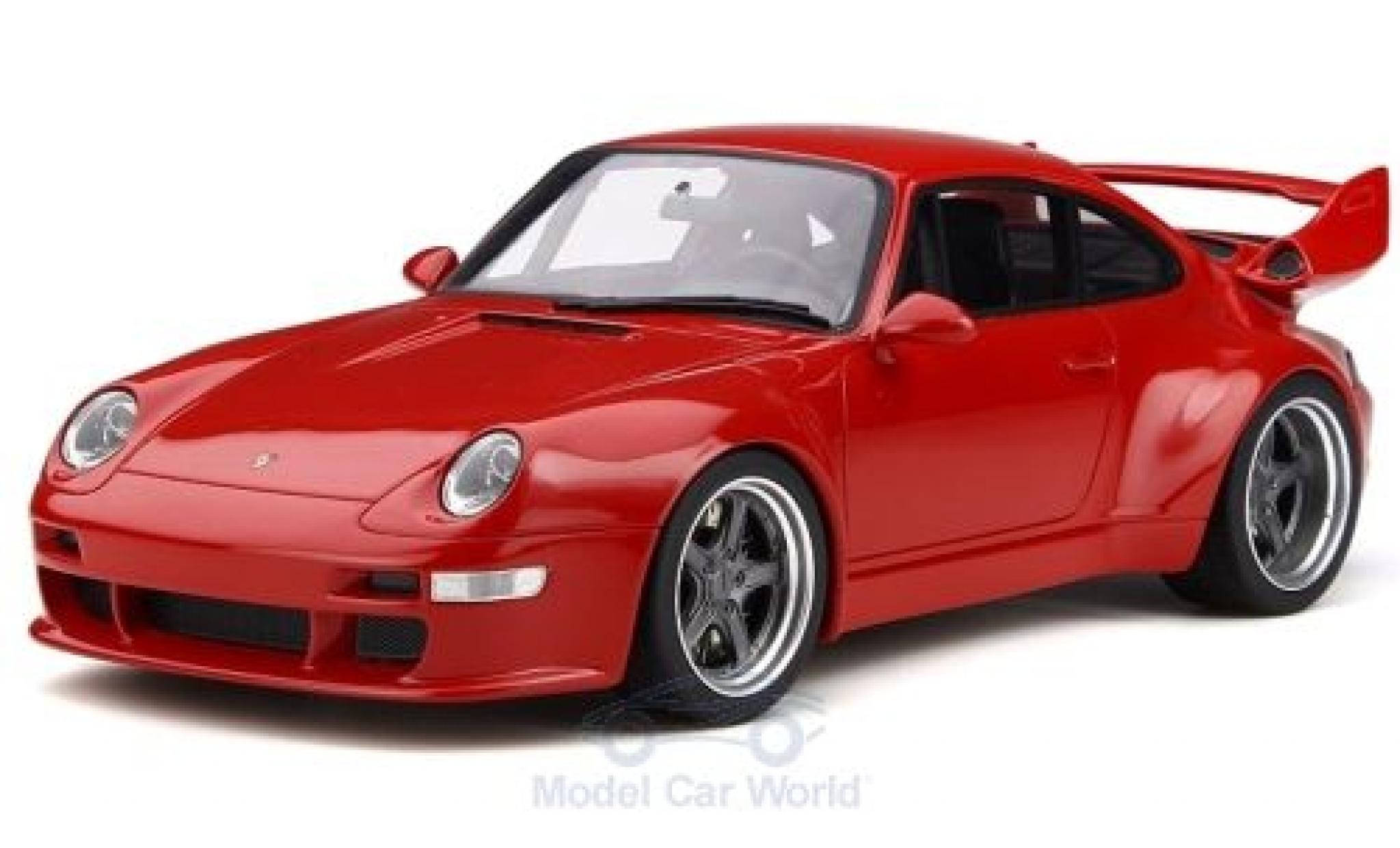 Porsche 993 SC 1/18 GT Spirit 911 () Gunther Werks 400R rood modelauto