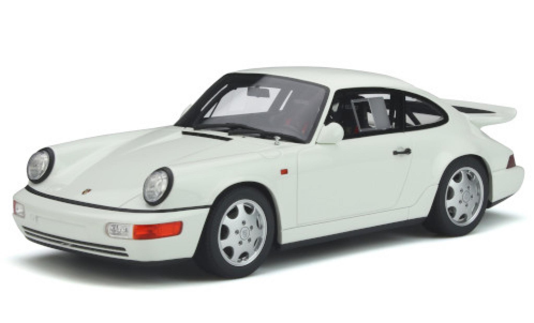 Porsche 964 1/18 GT Spirit 911 Carrera 4 Lightweight () wit 1991 modelauto