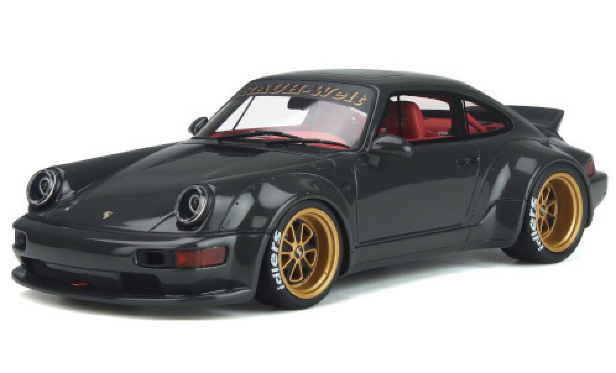 Porsche 964 RWB 1/18 GT Spirit RWB Bourgogne Body Kit grijs Basis: 911 () modelauto