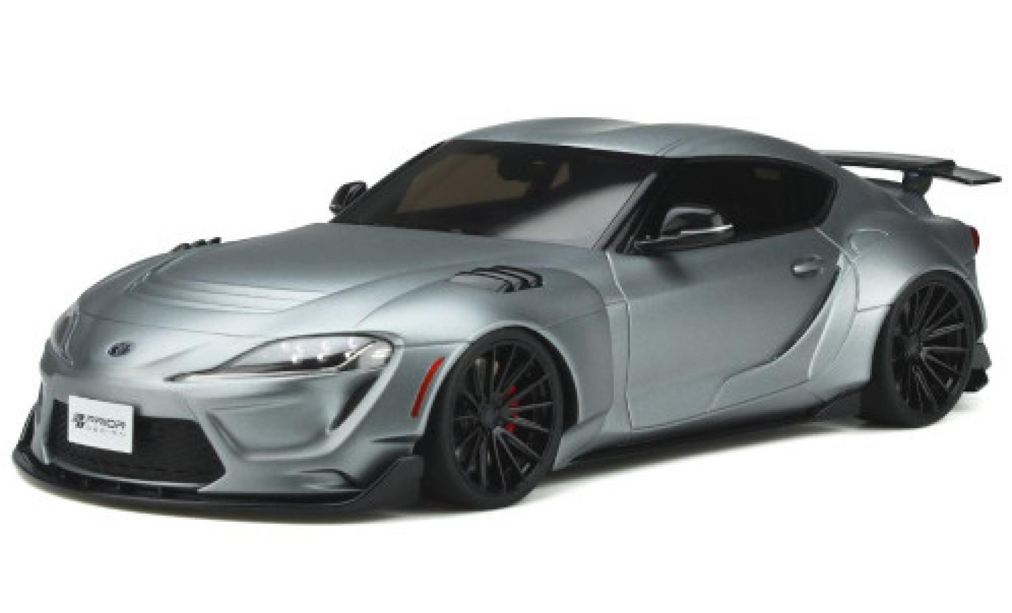 Toyota Supra 1/18 GT Spirit (A90) by Prior Design matt-grijs 2020 modelauto