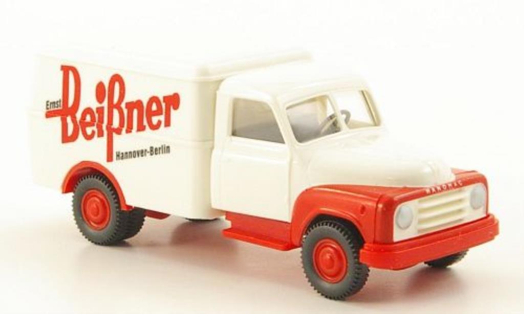 Hanomag L28 1/87 Wiking Kasten Beissner modelauto