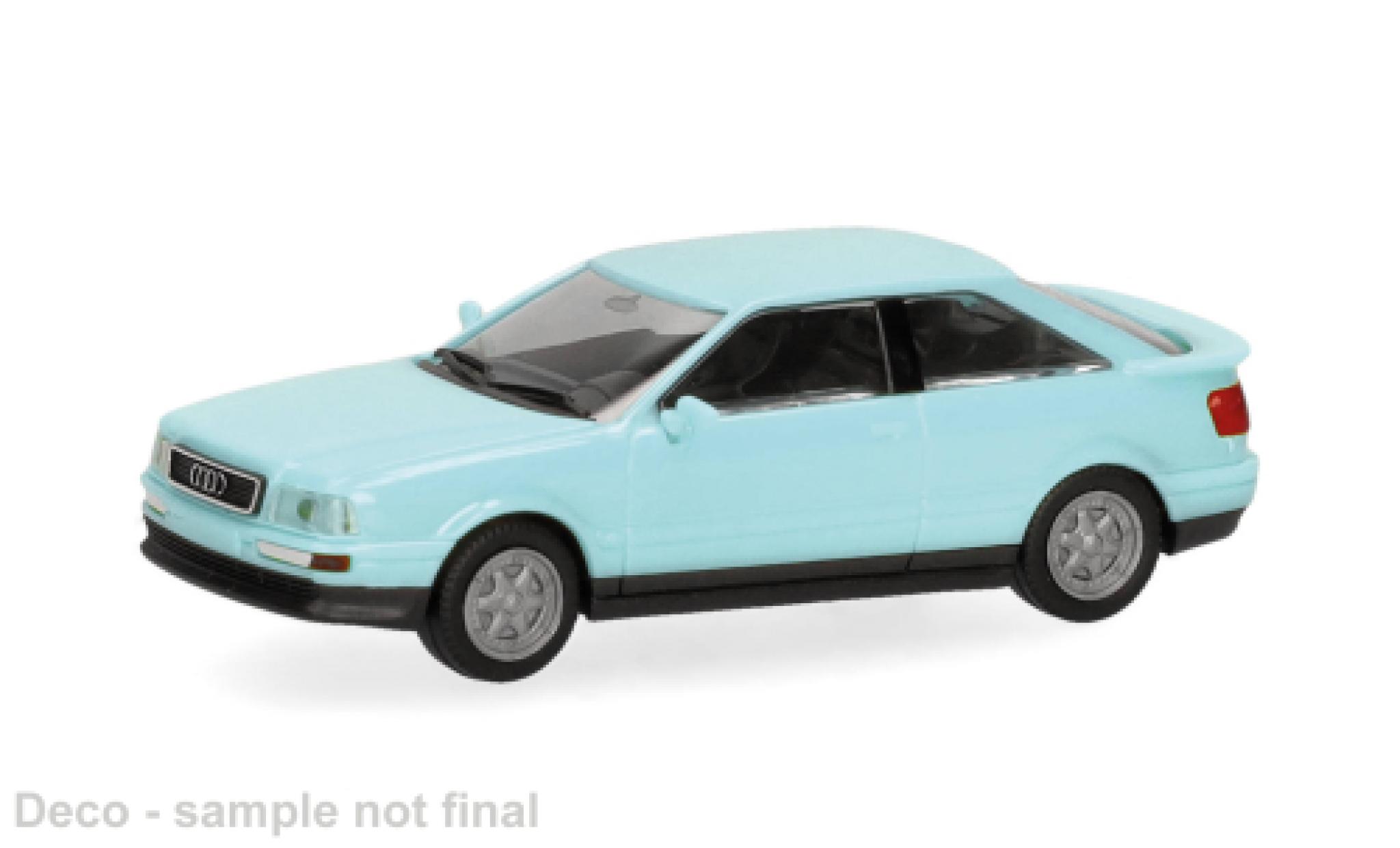 Audi 90 1/87 Herpa blauw 1:87 modelauto