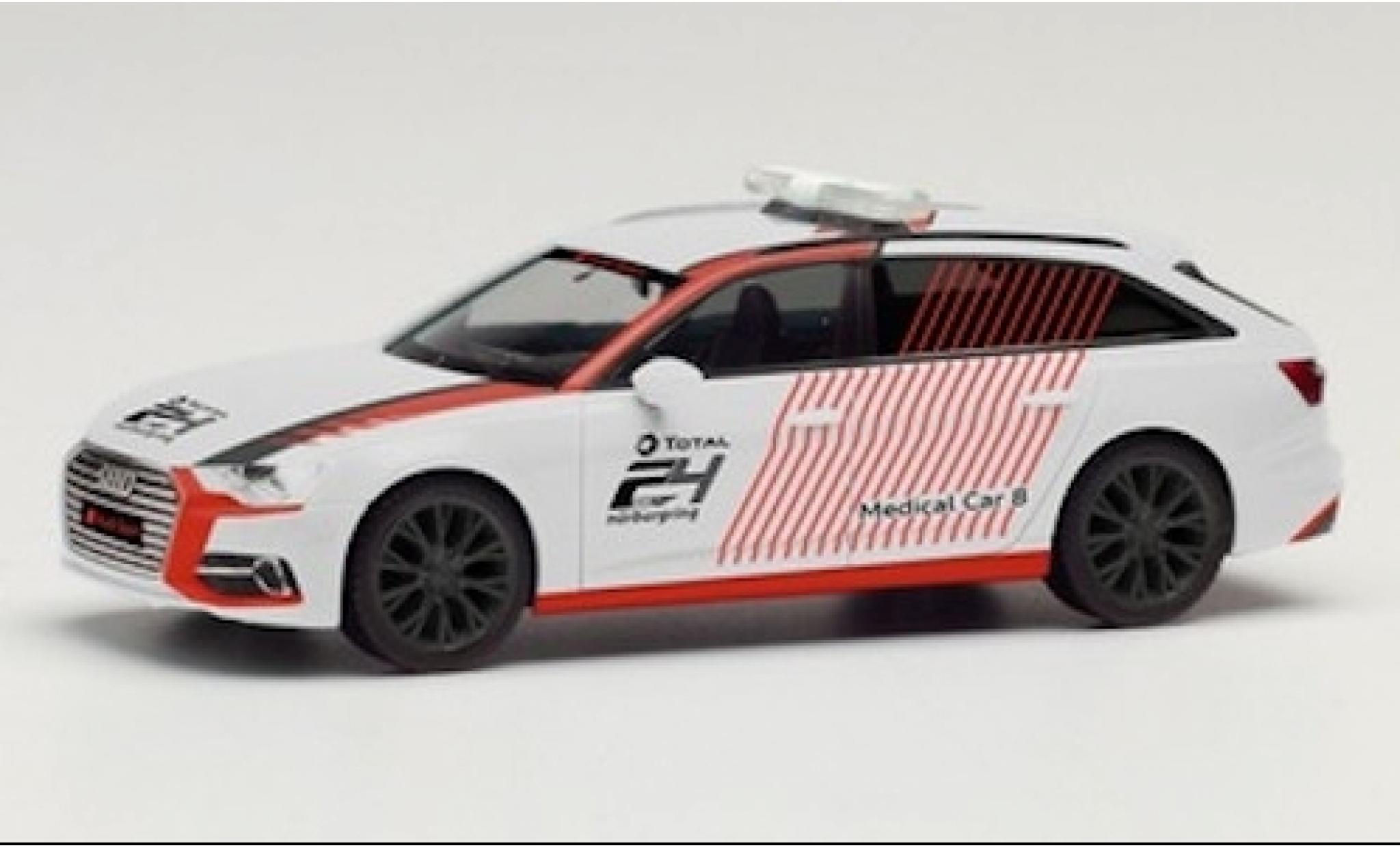 Audi A6 1/87 Herpa Avant 24h N&uuml;rburgring / Medical Car modelauto
