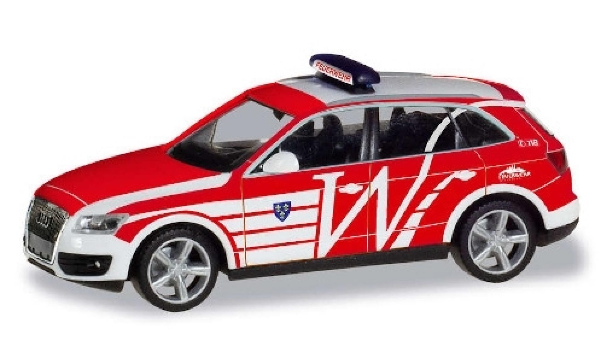 Audi Q5 1/87 Herpa Brandweer Wiesbaden - ELW modelauto