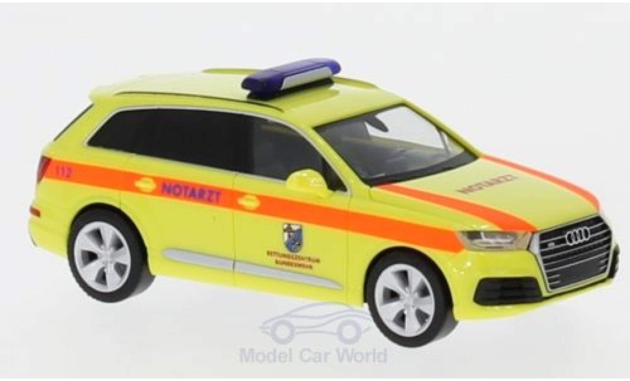 Audi Q7 1/87 Herpa Rettungszentrum Bundeswehr Hannover modelauto