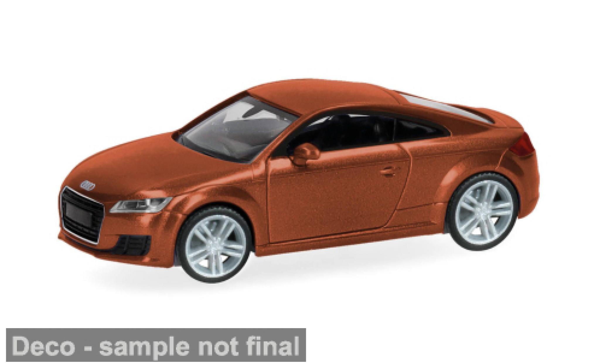 Audi TT 1/87 Herpa Coupe bronze 2014 1:87 modelauto