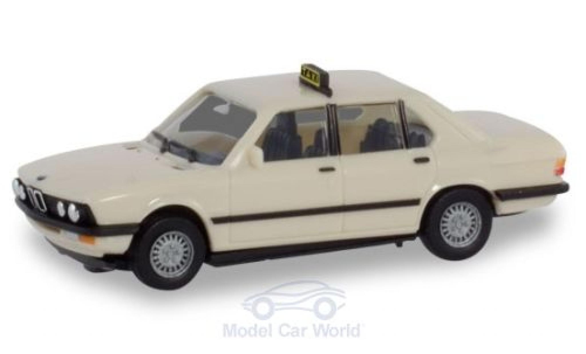 Bmw 528 1/87 Herpa i Taxi (D) modelauto