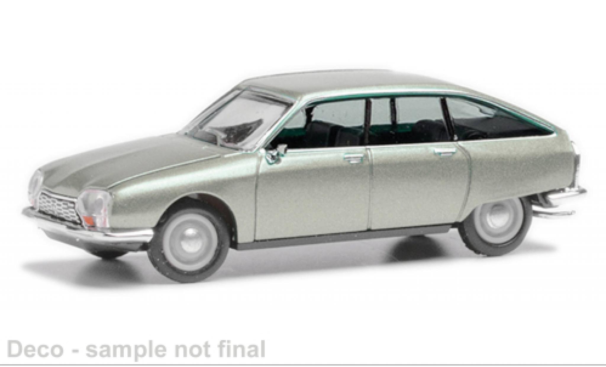 Citroen GS 1/87 Herpa grijs 1:87 modelauto