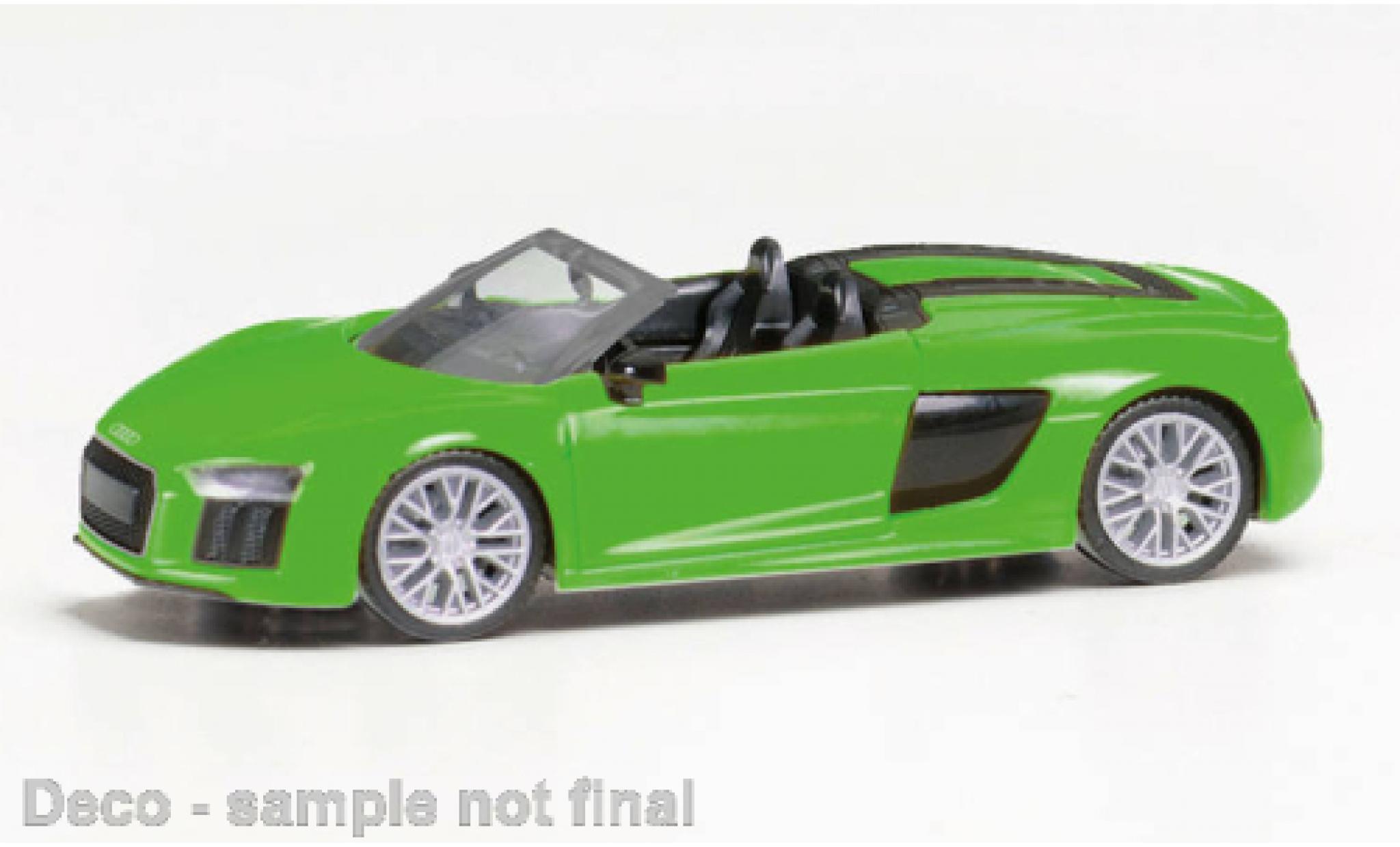 Audi R8 1/87 Herpa V10 Spyder la chaux modelauto